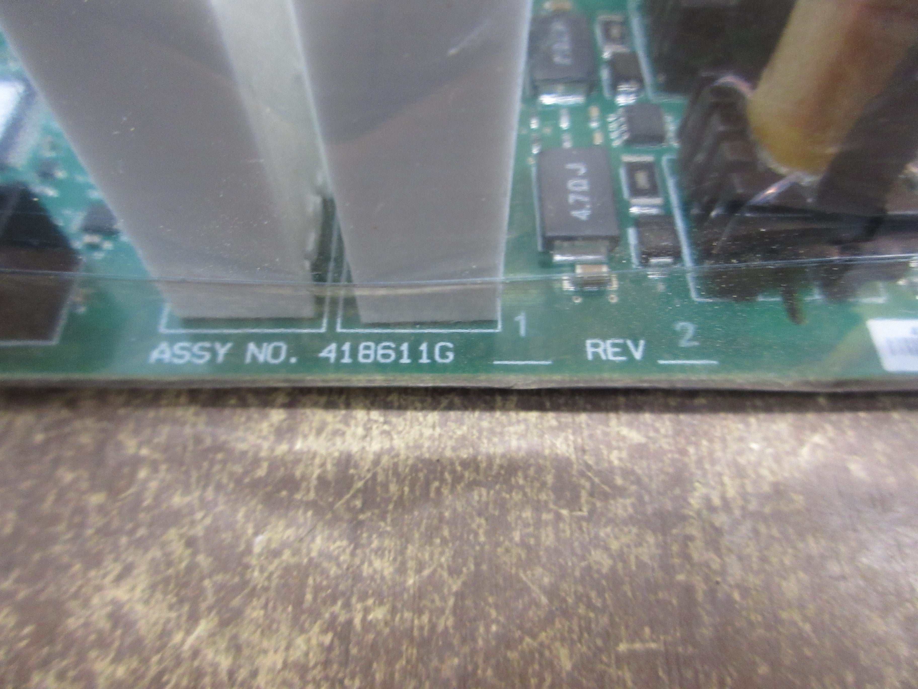 Emerson Capacitor Board Assembly 418611G1 Rev. 2 *No Box* New Surplus