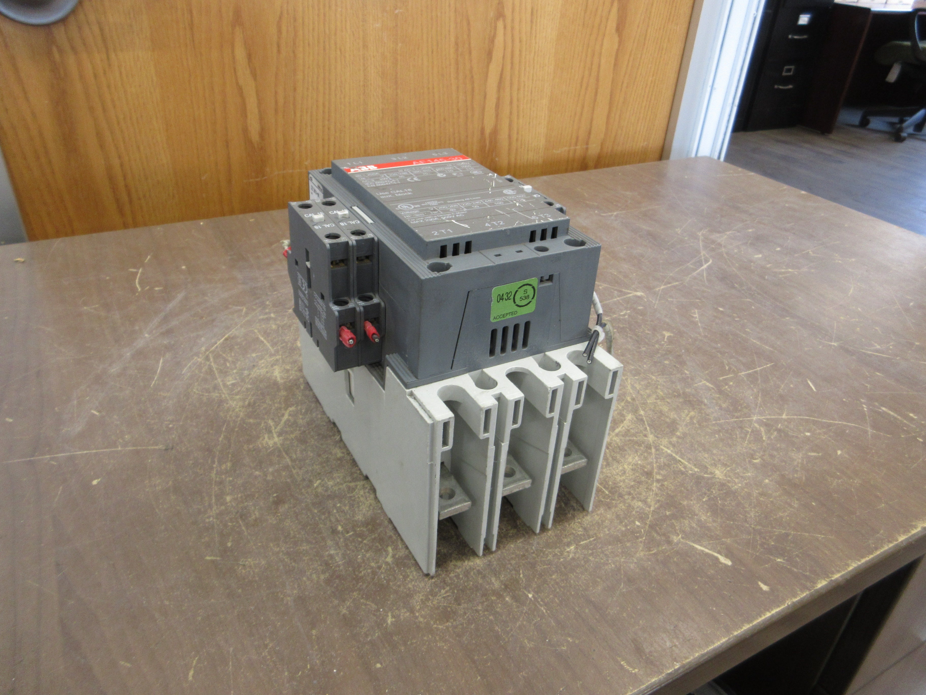 ABB Contactor AF145-30 20-60VDC Coil 230A 600V Used