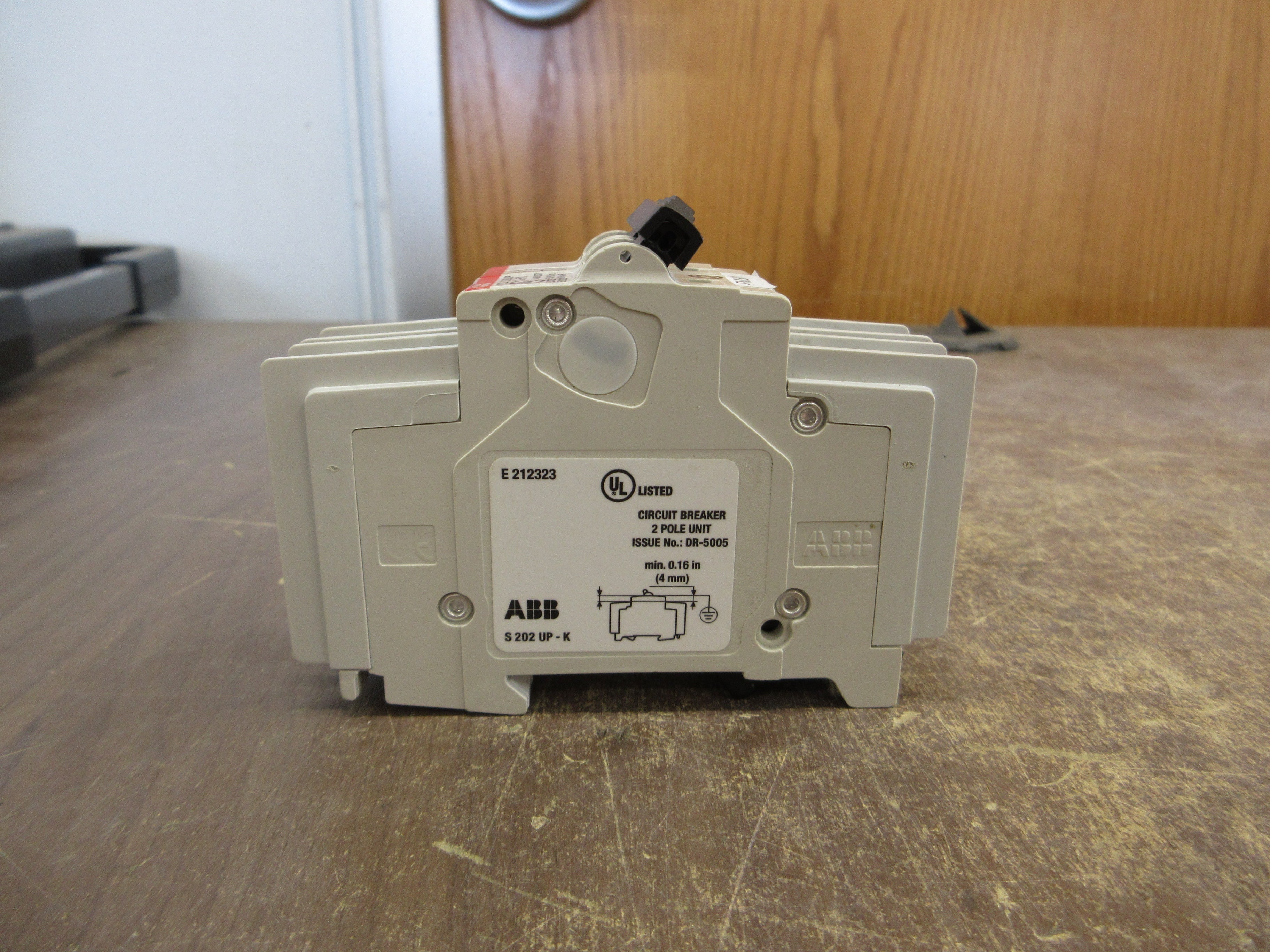 ABB Circuit Breaker S202UP-K5A 5A 480Y/277V 2P Used