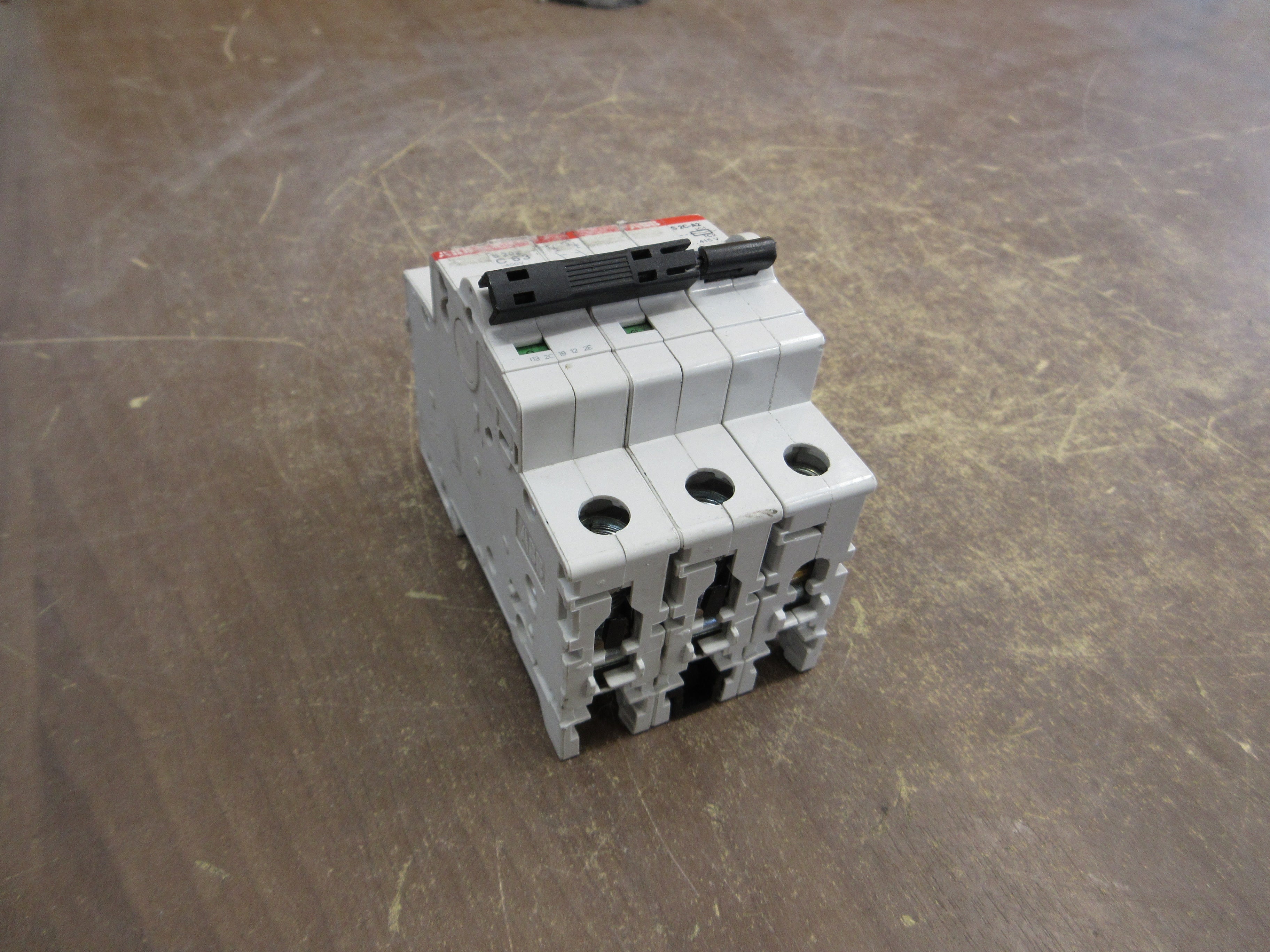 ABB Circuit Breaker S202-C63 63A 400V 3P Used