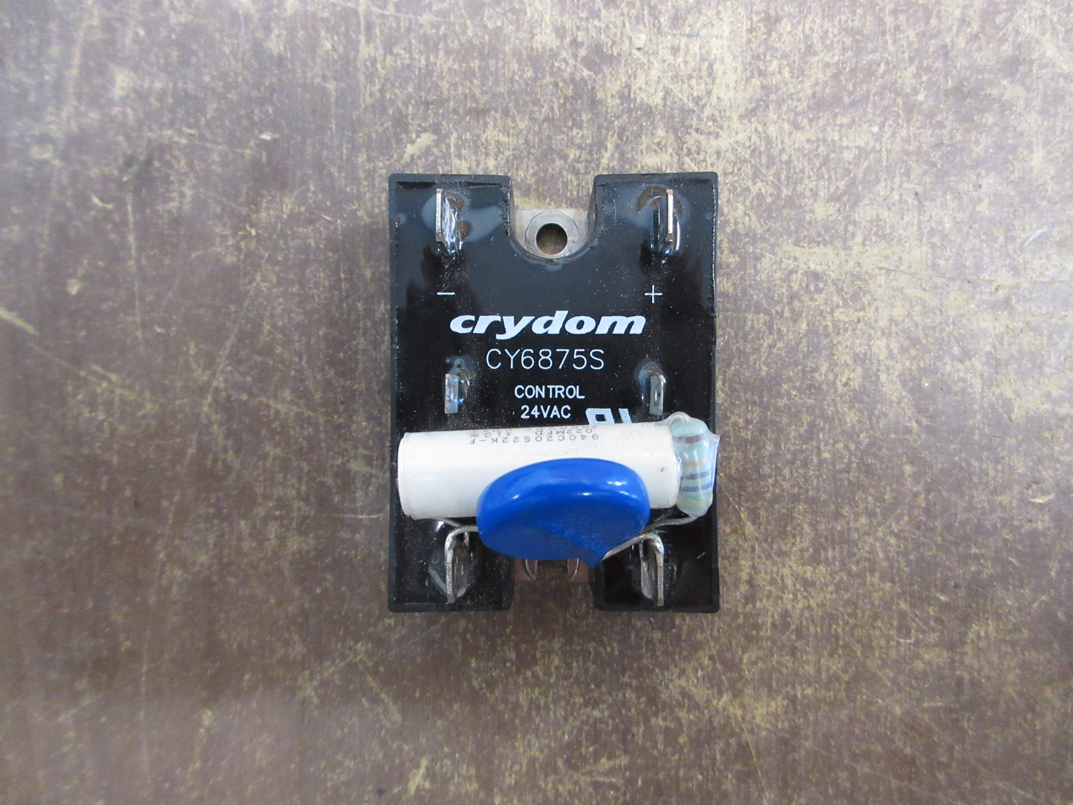 Crydom Solid State Relay CY6875S 24VAC Control Used
