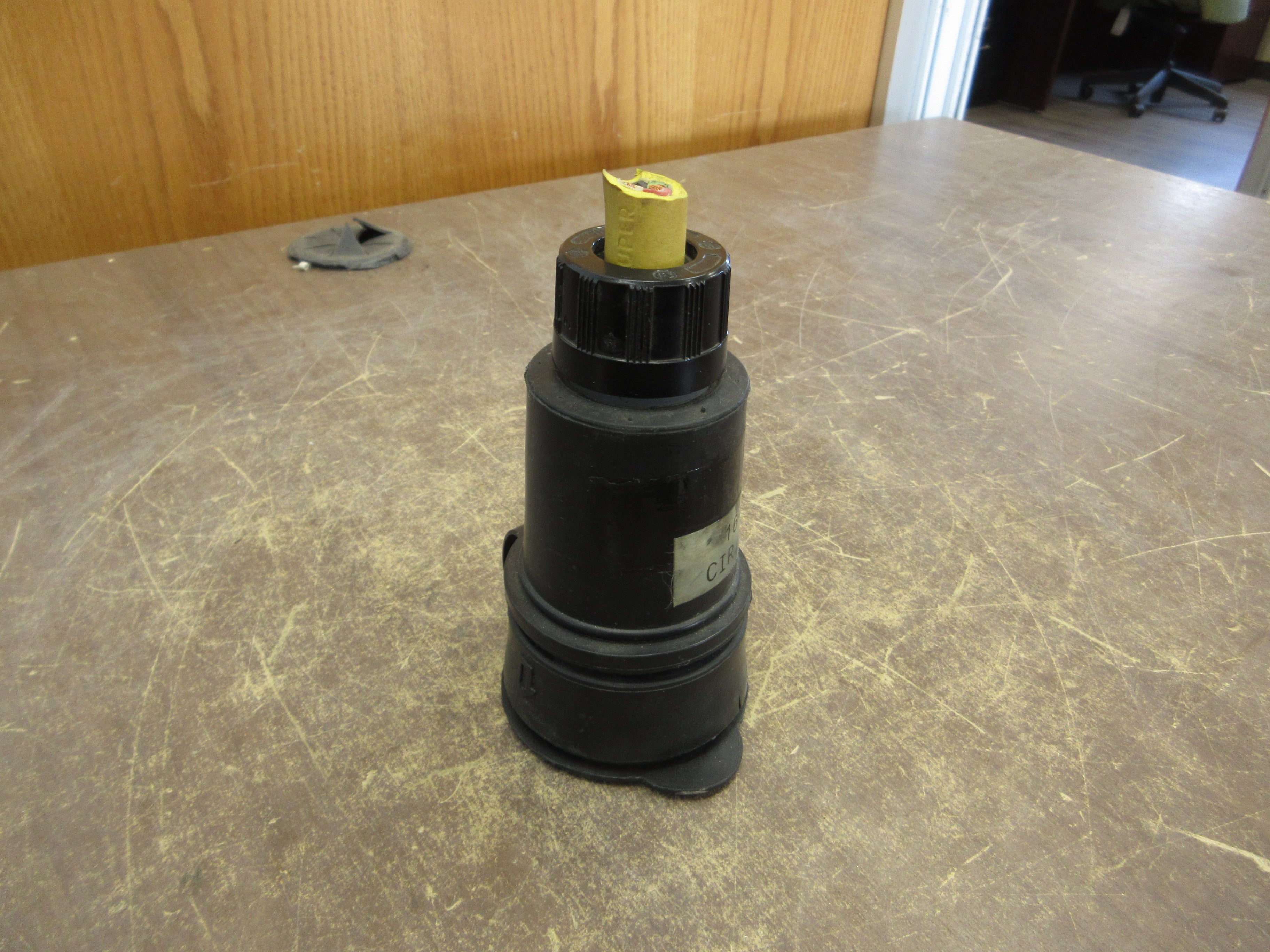 Daniel Woodhead Watertight Connector Nema L15-20R 20A 250V 3Ph Used