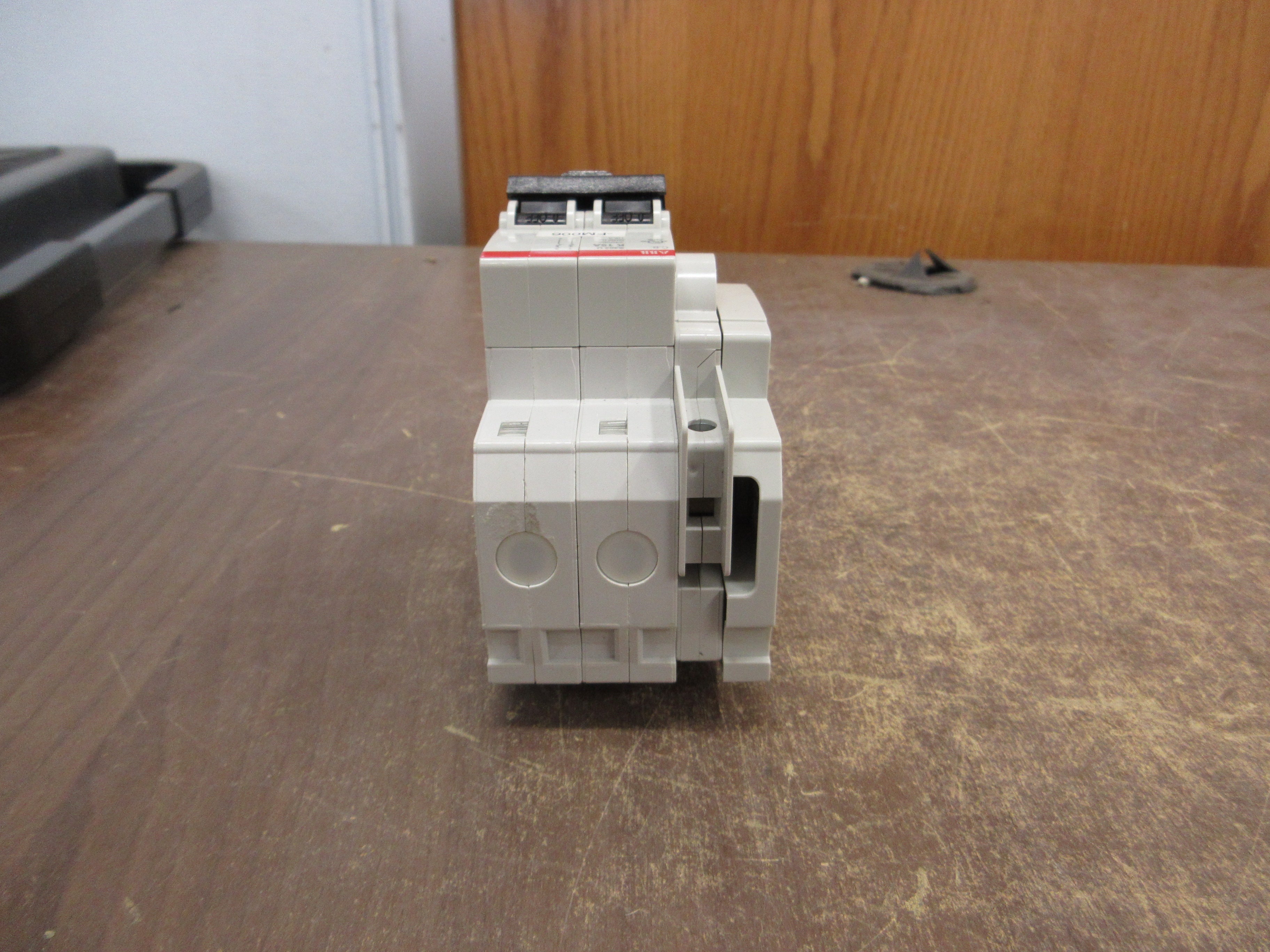 ABB Circuit Breaker S402U-K15 15A 240V 2P w/ Aux Used