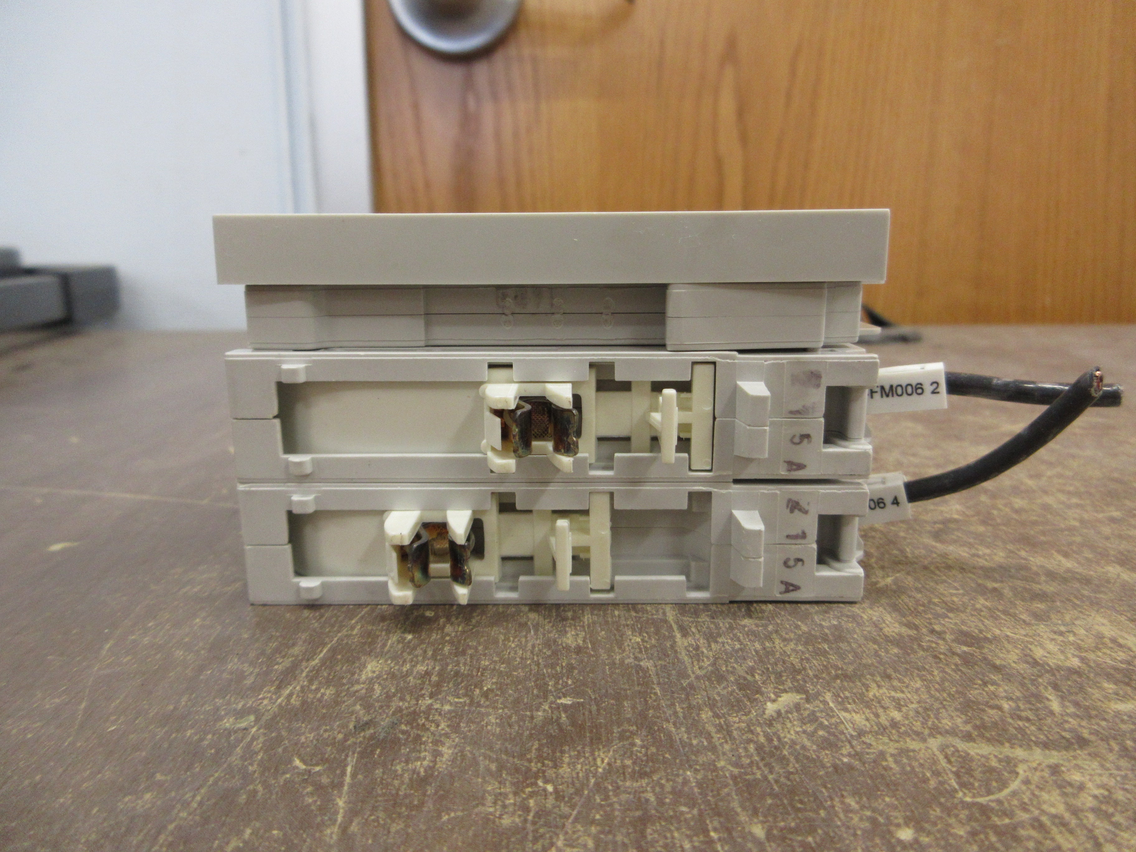 ABB Circuit Breaker S402U-K15 15A 240V 2P w/ Aux Used