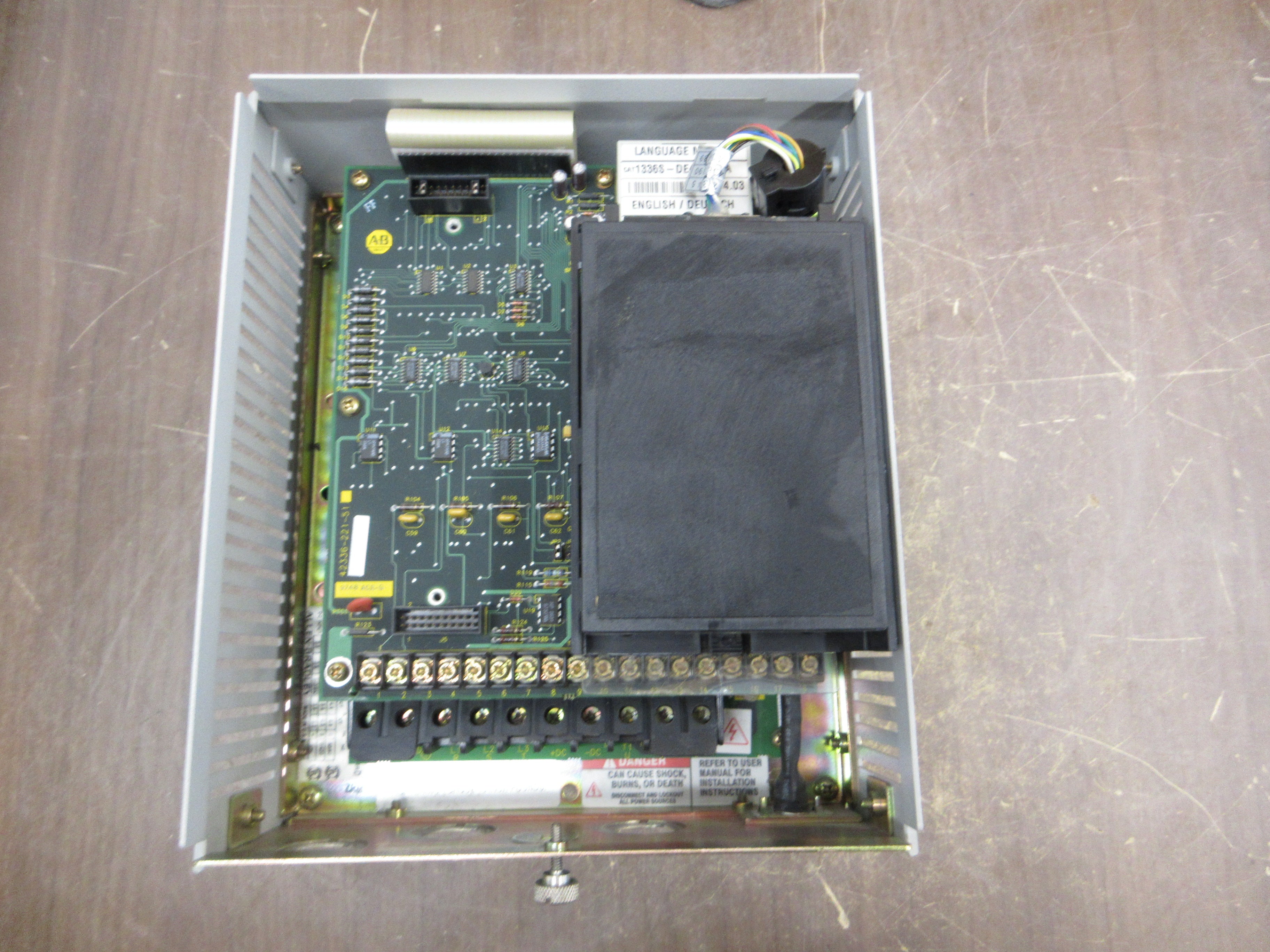 Allen-Bradley 1336 Plus AC Drive 1336S-BRF20-AE-DE4 Ser. D 2HP Used