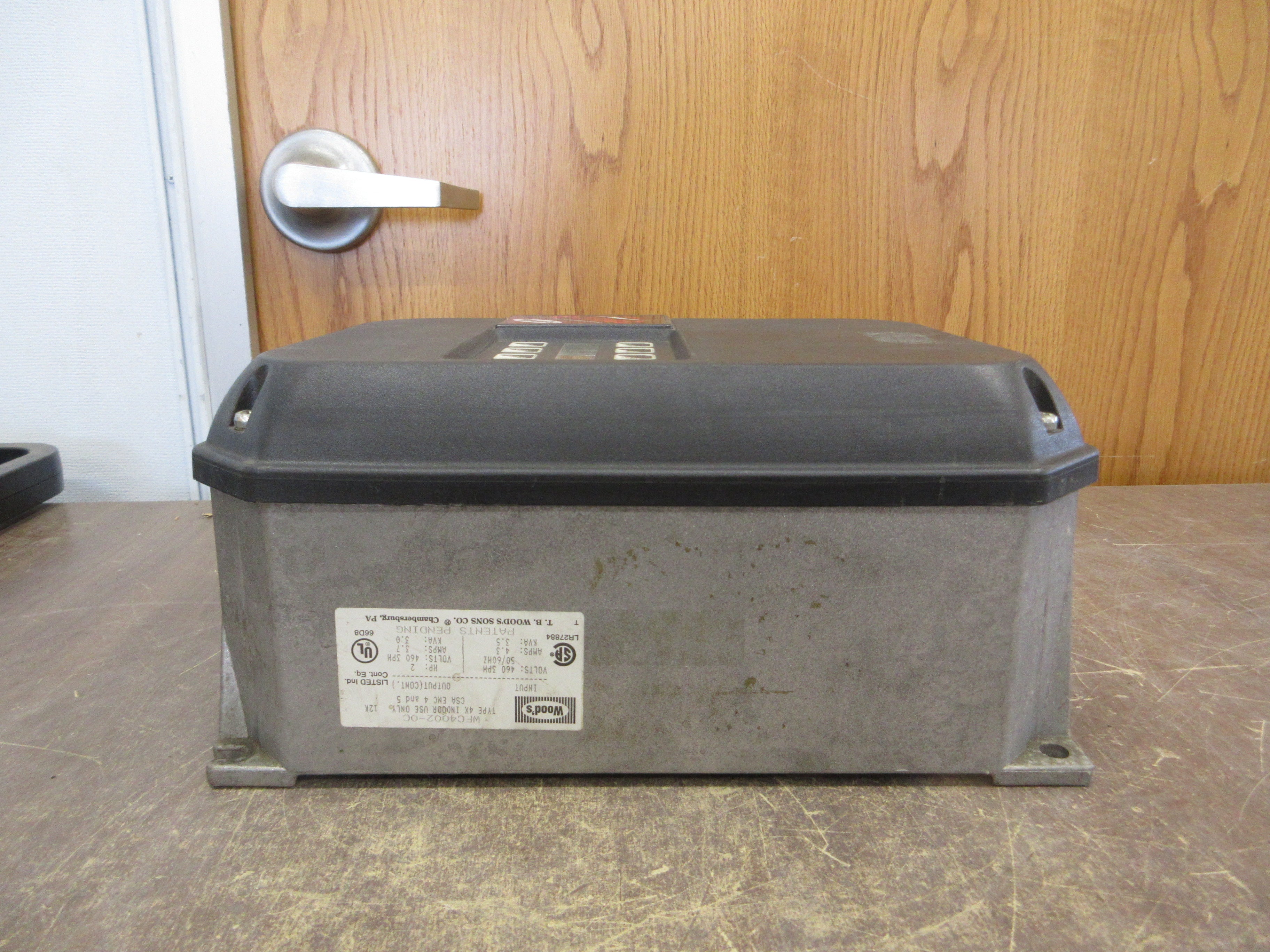 TB Wood's E-Trac AC Drive WFC4002-0C 2HP 3Ph Used