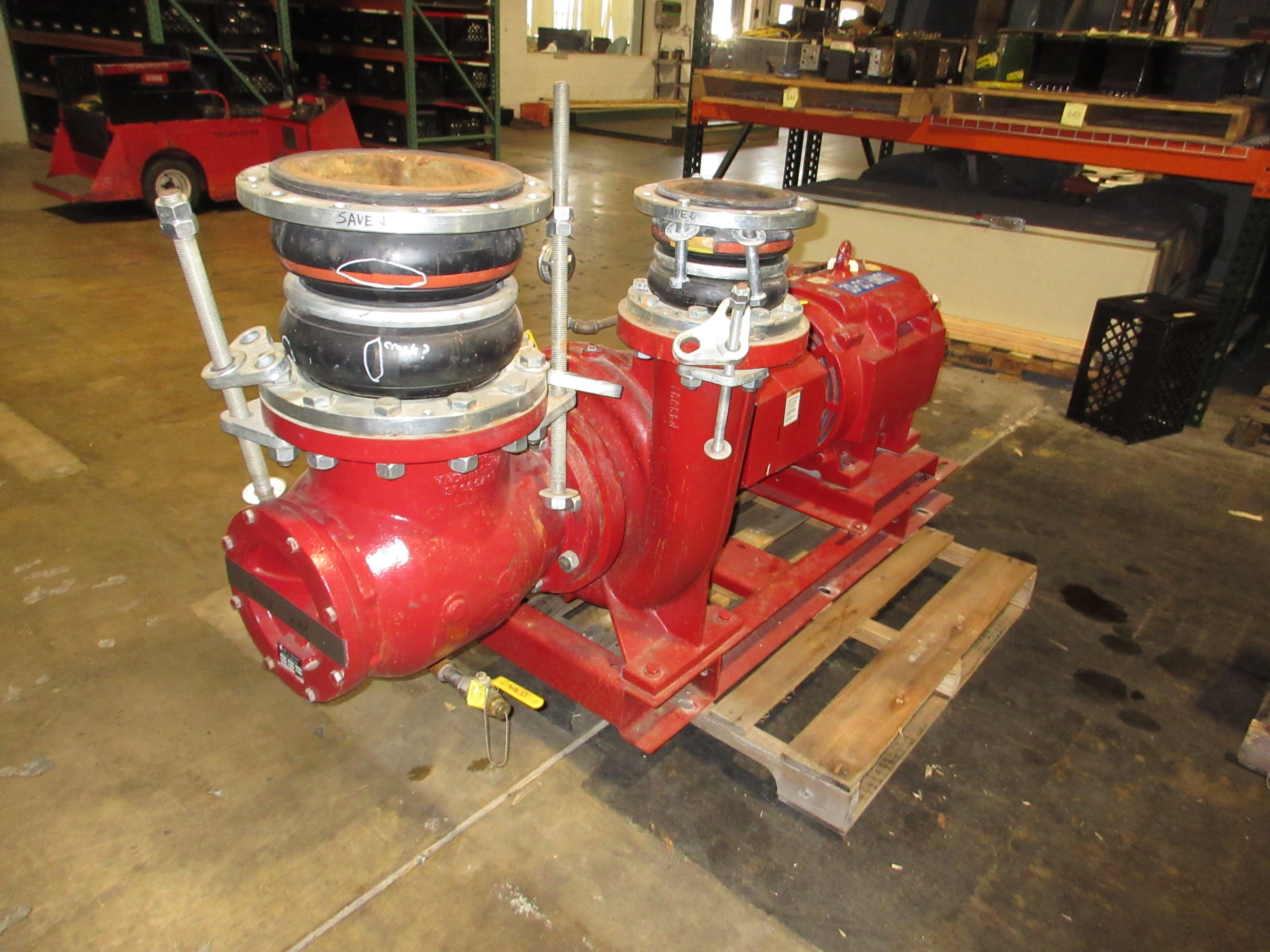 Bell & Gossett Pump e-1510 SSF 11.625 6G 75HP 1800RPM 1440GPM 125FT Head Used