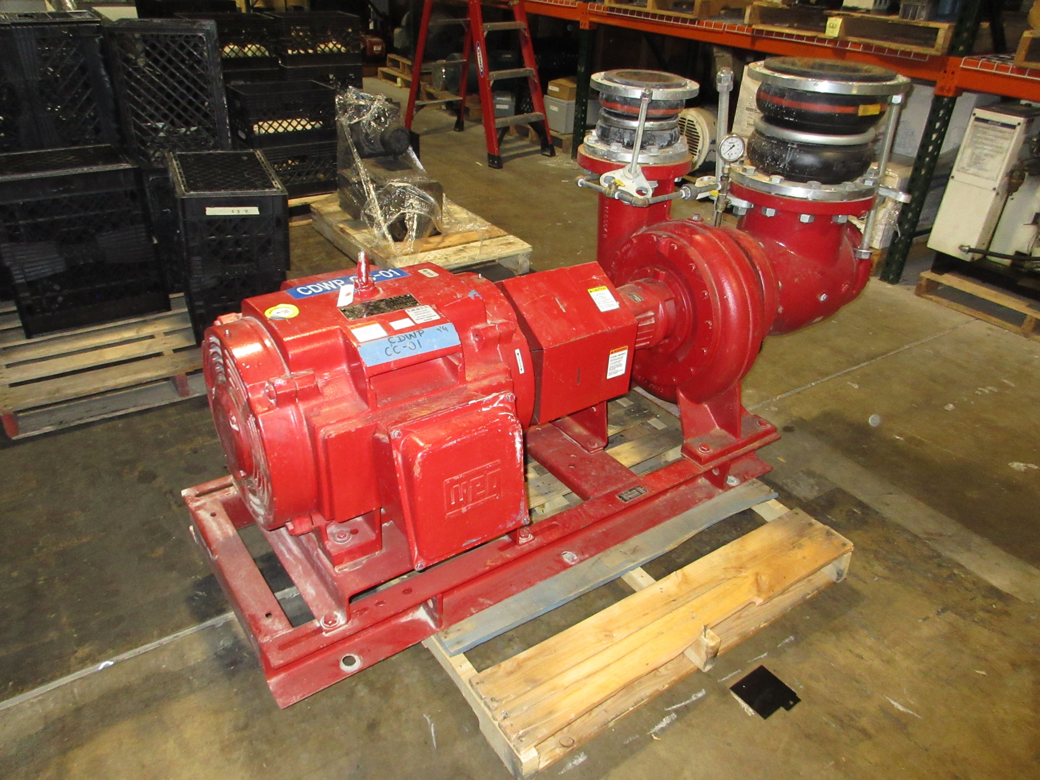 Bell & Gossett Pump e-1510 SSF 11.625 6G 75HP 1800RPM 1440GPM 125FT Head Used
