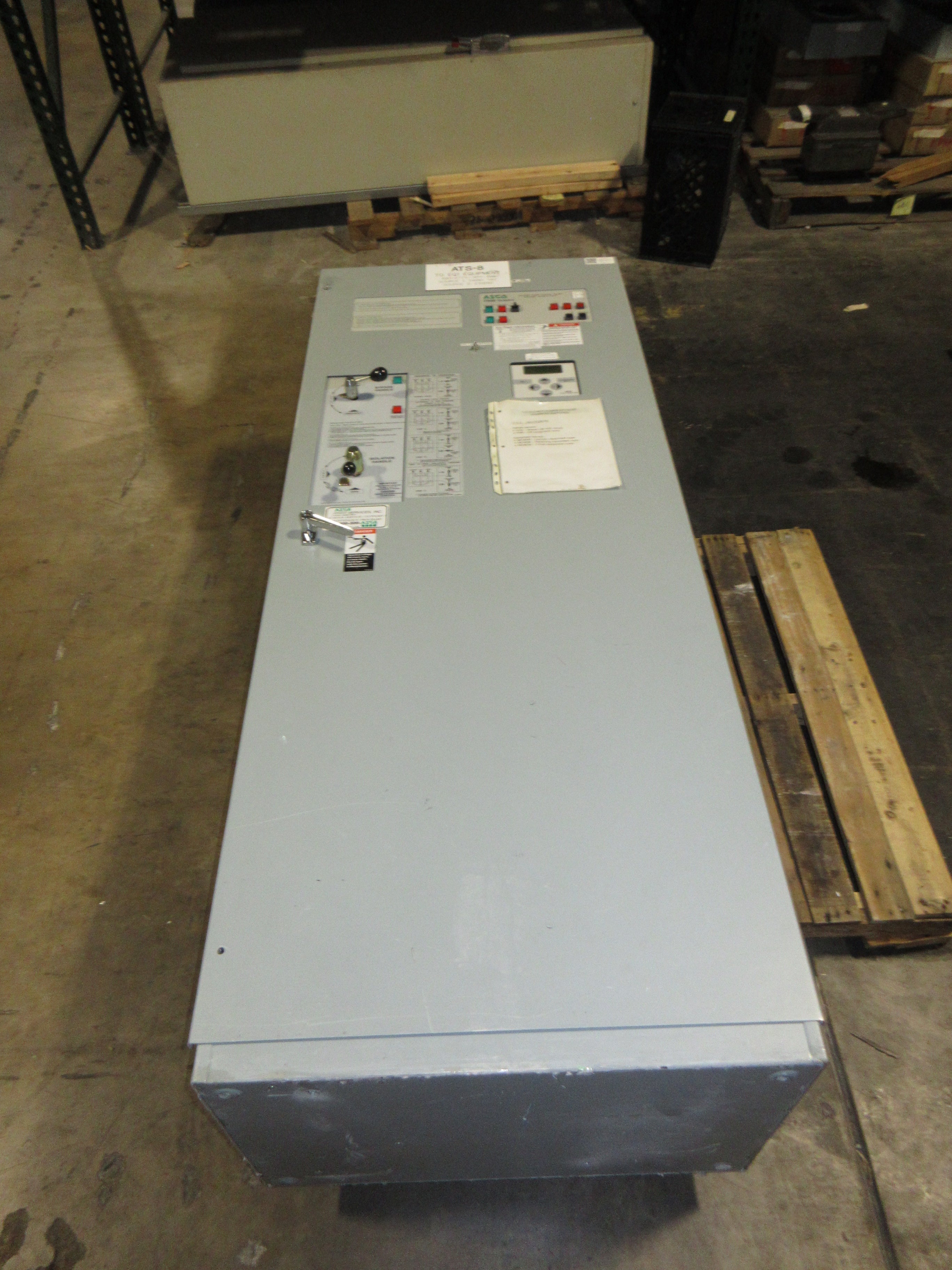 Asco 7000 Series Automatic Transfer Switch w/ Bypass E7ACTBA30400N50C 400A Used