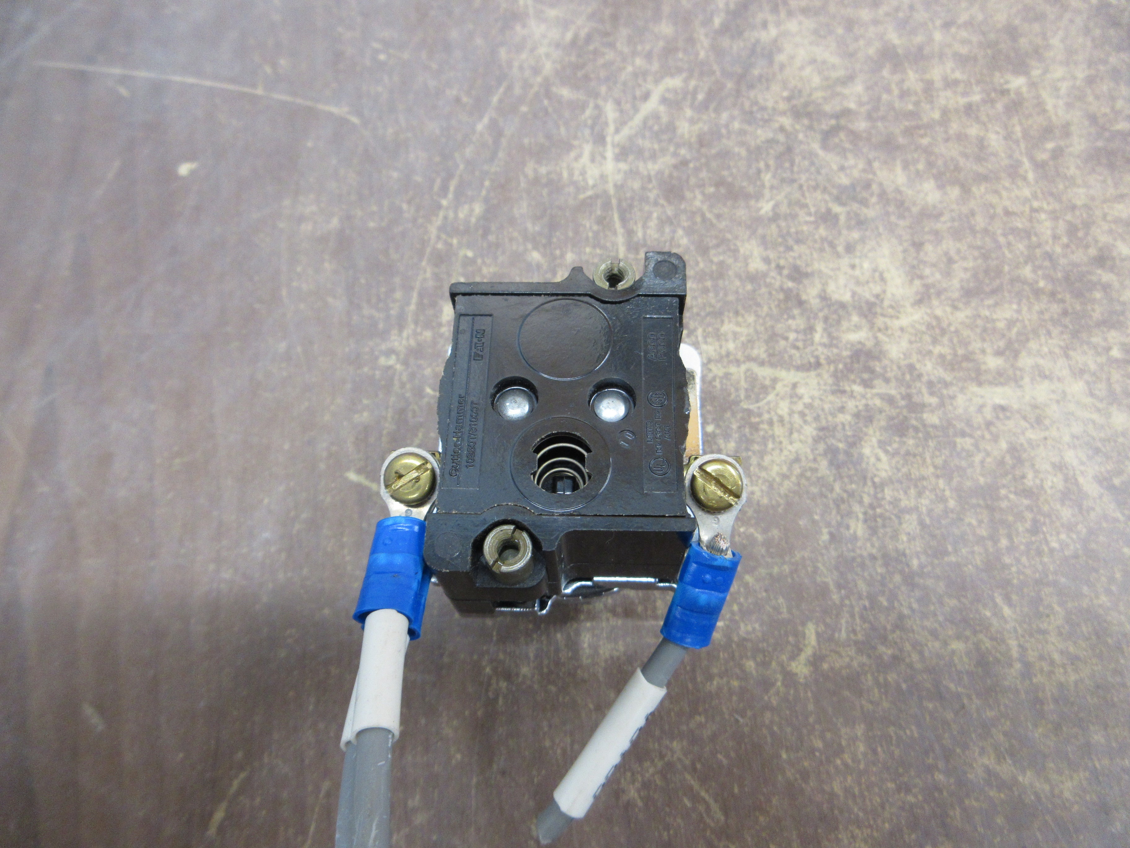 Cutler-Hammer Push Button 10250T / 91000T Black "Off" Used