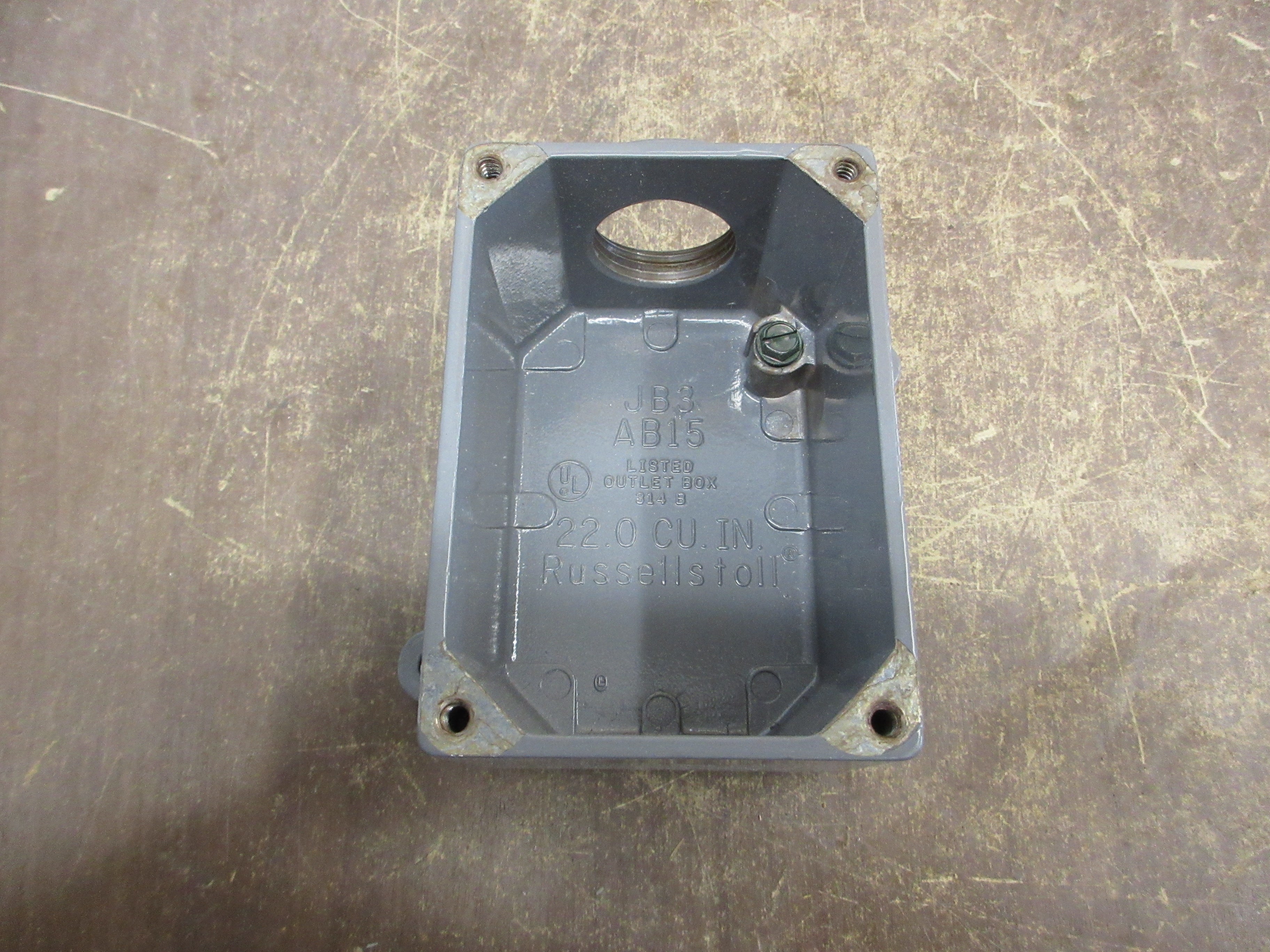 Russellstoll Junction Box JB3-B100 New Surplus