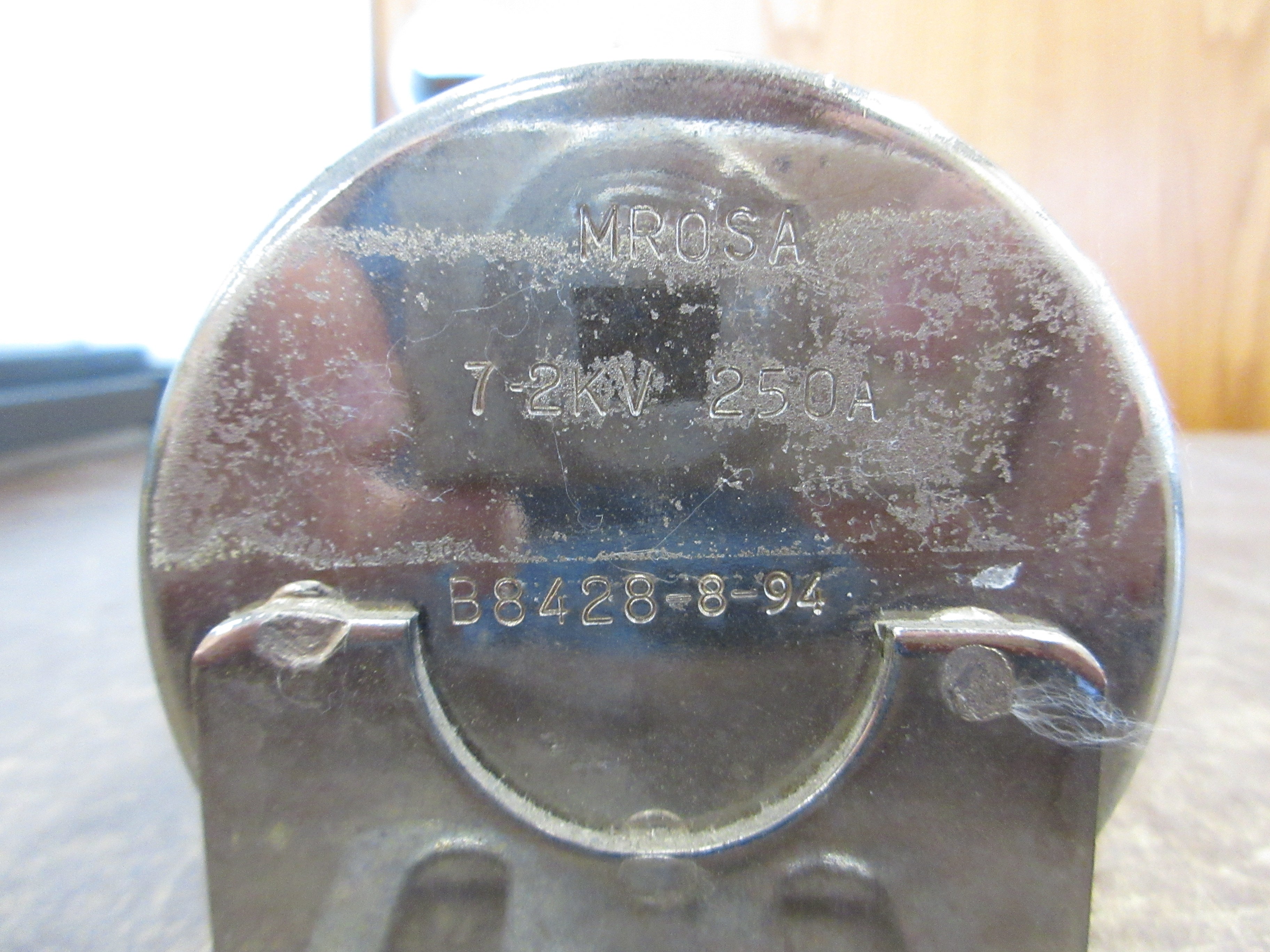 B&S Fuse B8428-8-94 250A 7.2kV Used