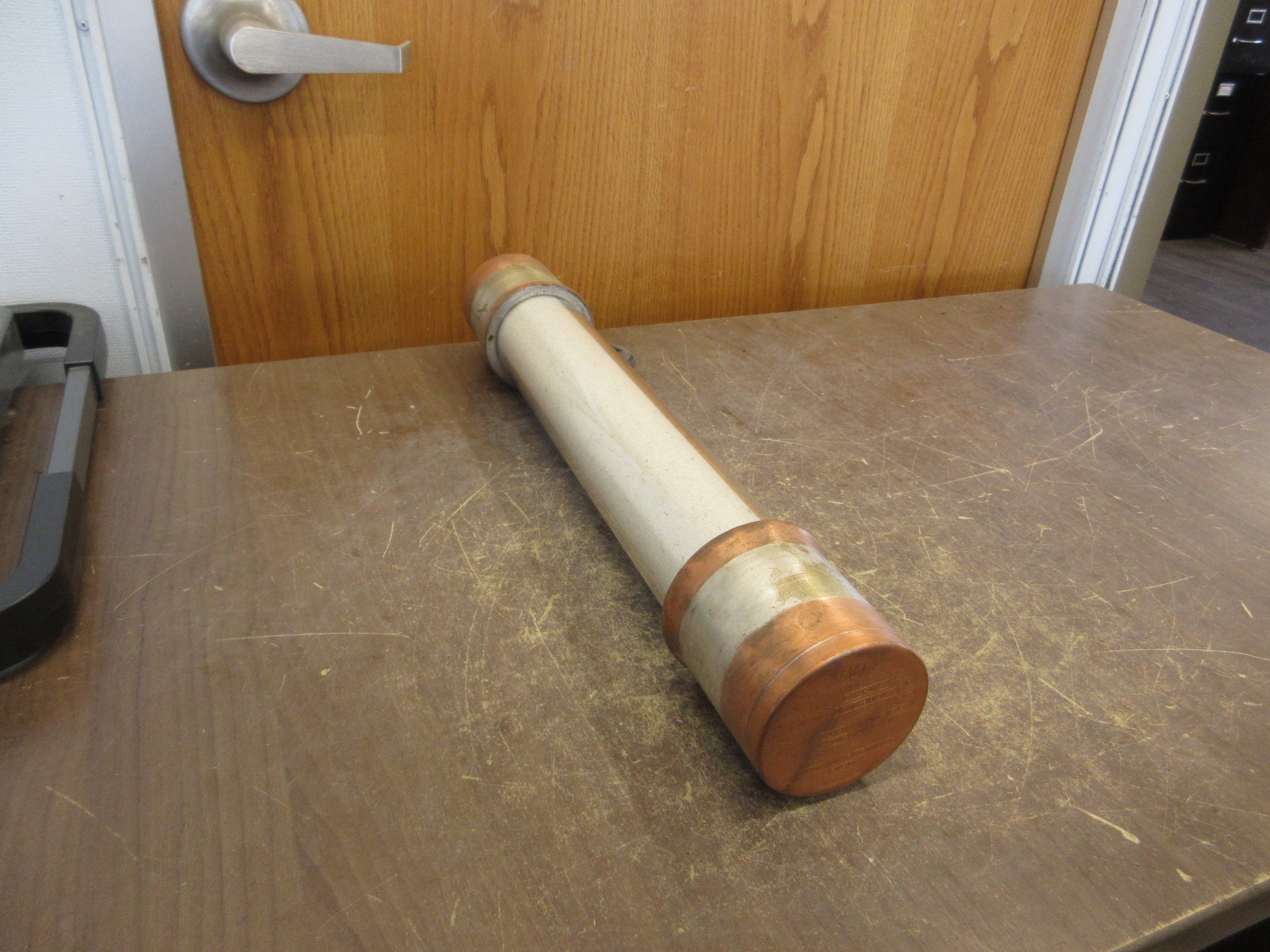 GE Type EJ 0-1D Fuse 9F60 FMH050 50E 15.5kV 60Hz Used