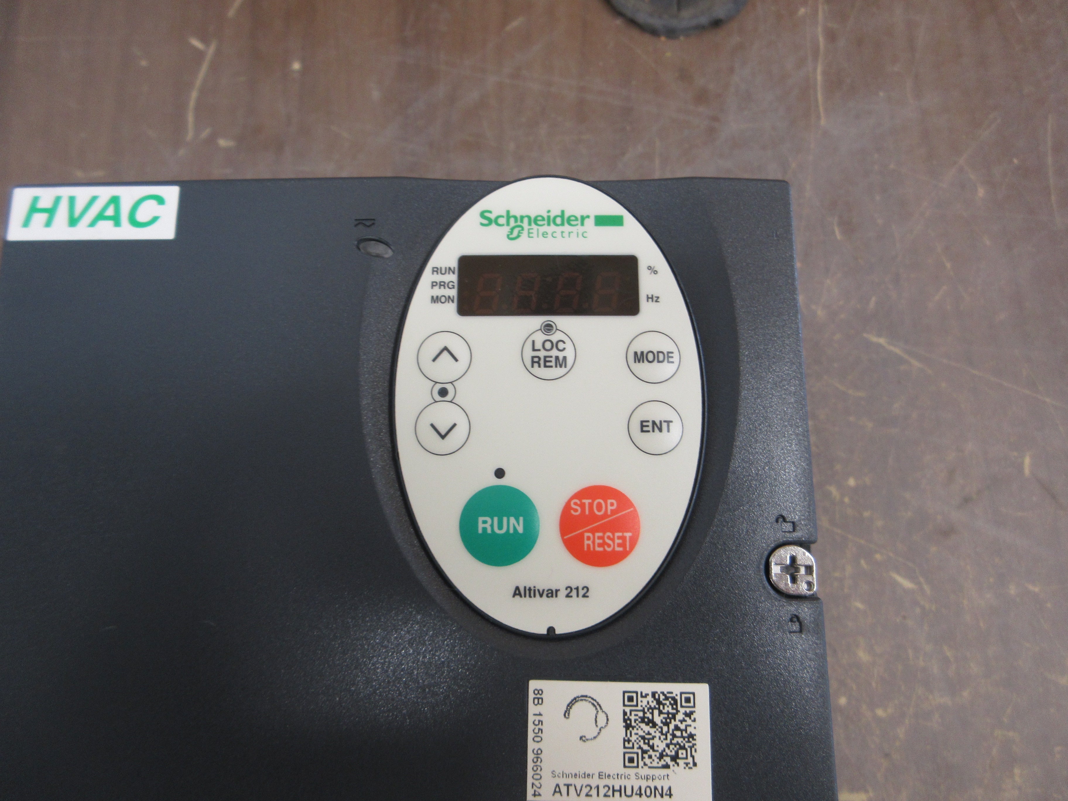 Schneider Electric Altivar AC Drive ATV212HU40N4 5HP 3Ph Used