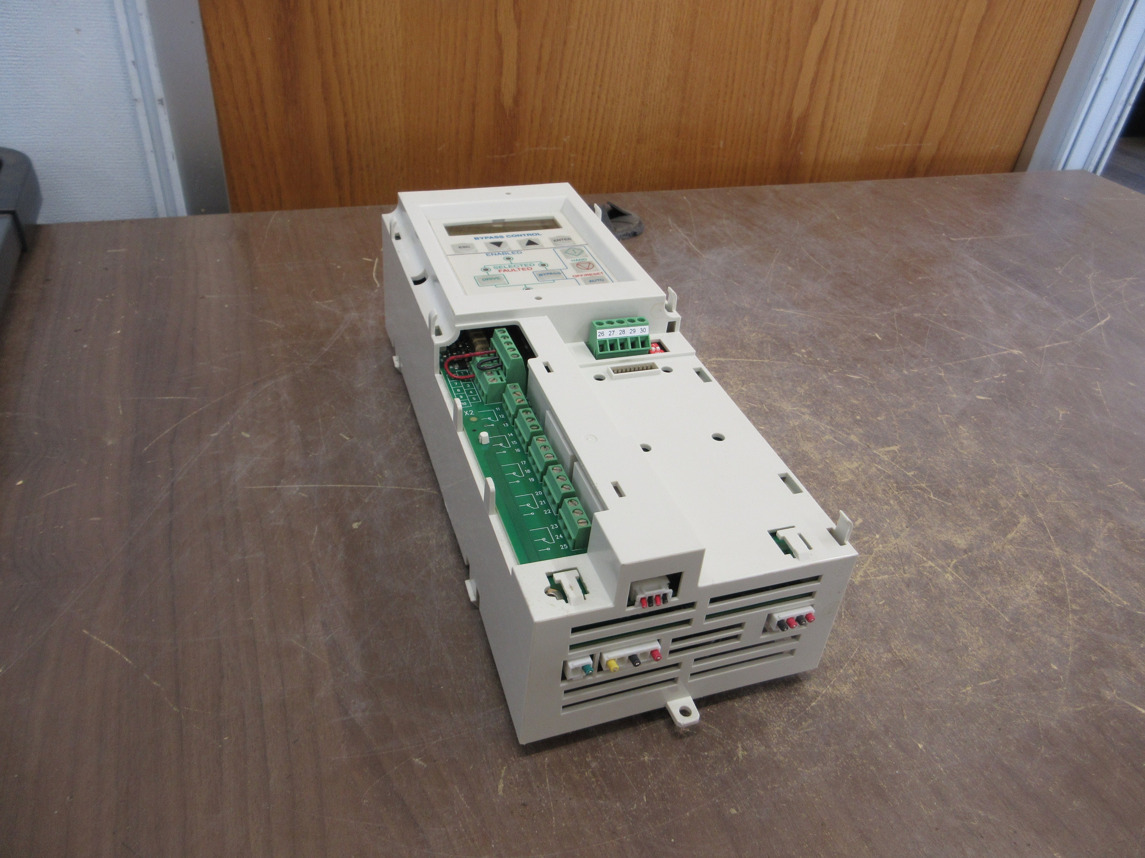 ABB RBCU Bypass Control 3AUA0000014860 Rev. N F/W Rev: V.1.05.C Used