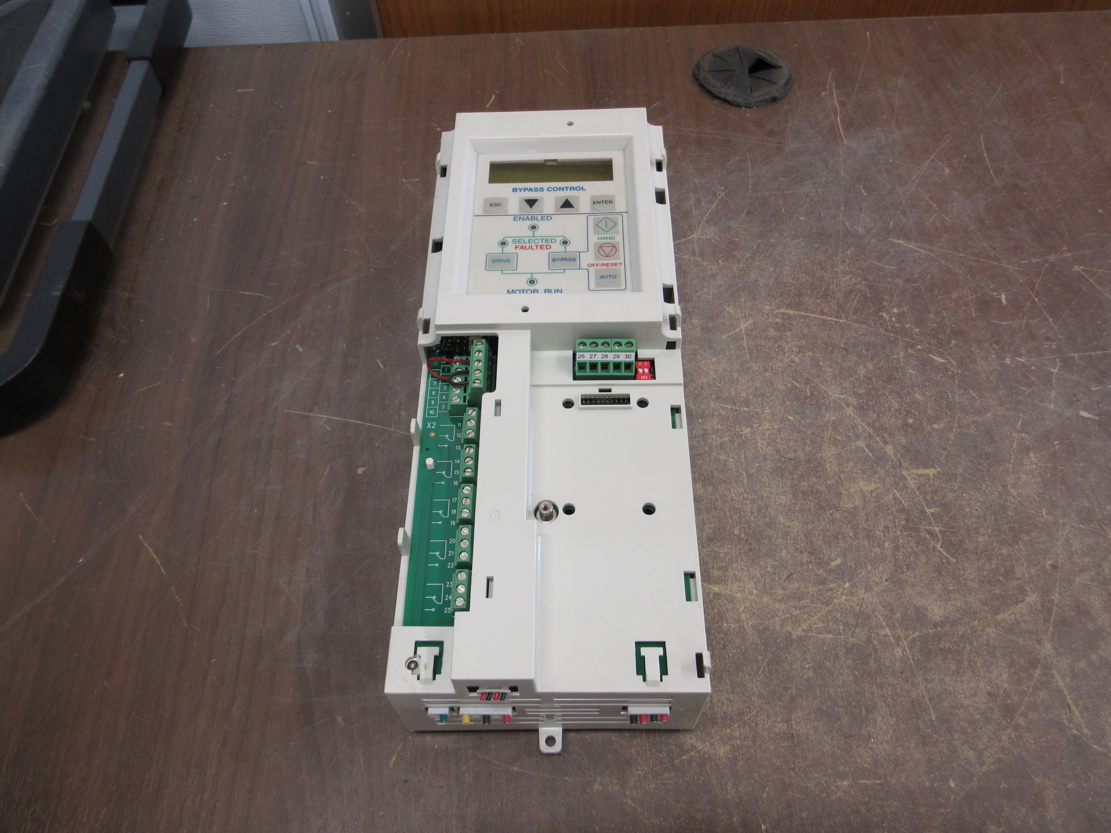 ABB RBCU Bypass Control 3AUA0000014860 Rev. N F/W Rev: V.1.05.C Used