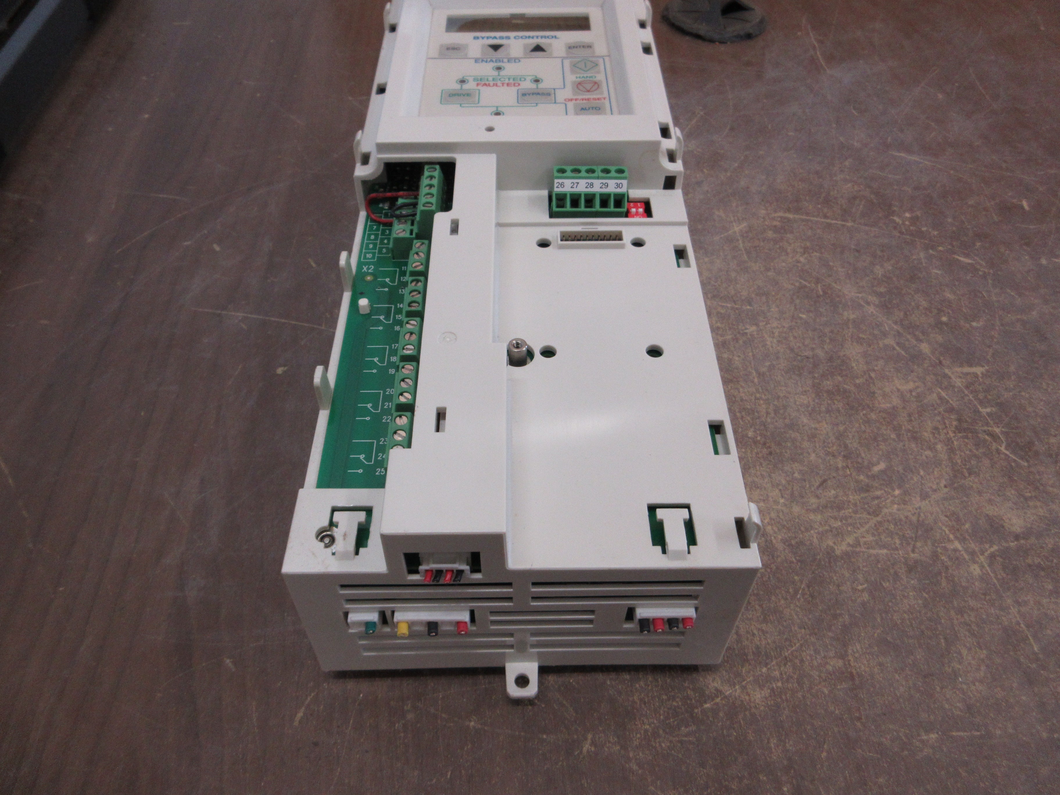 ABB RBCU Bypass Control 3AUA0000014860 Rev. N F/W Rev: V.1.05.C Used