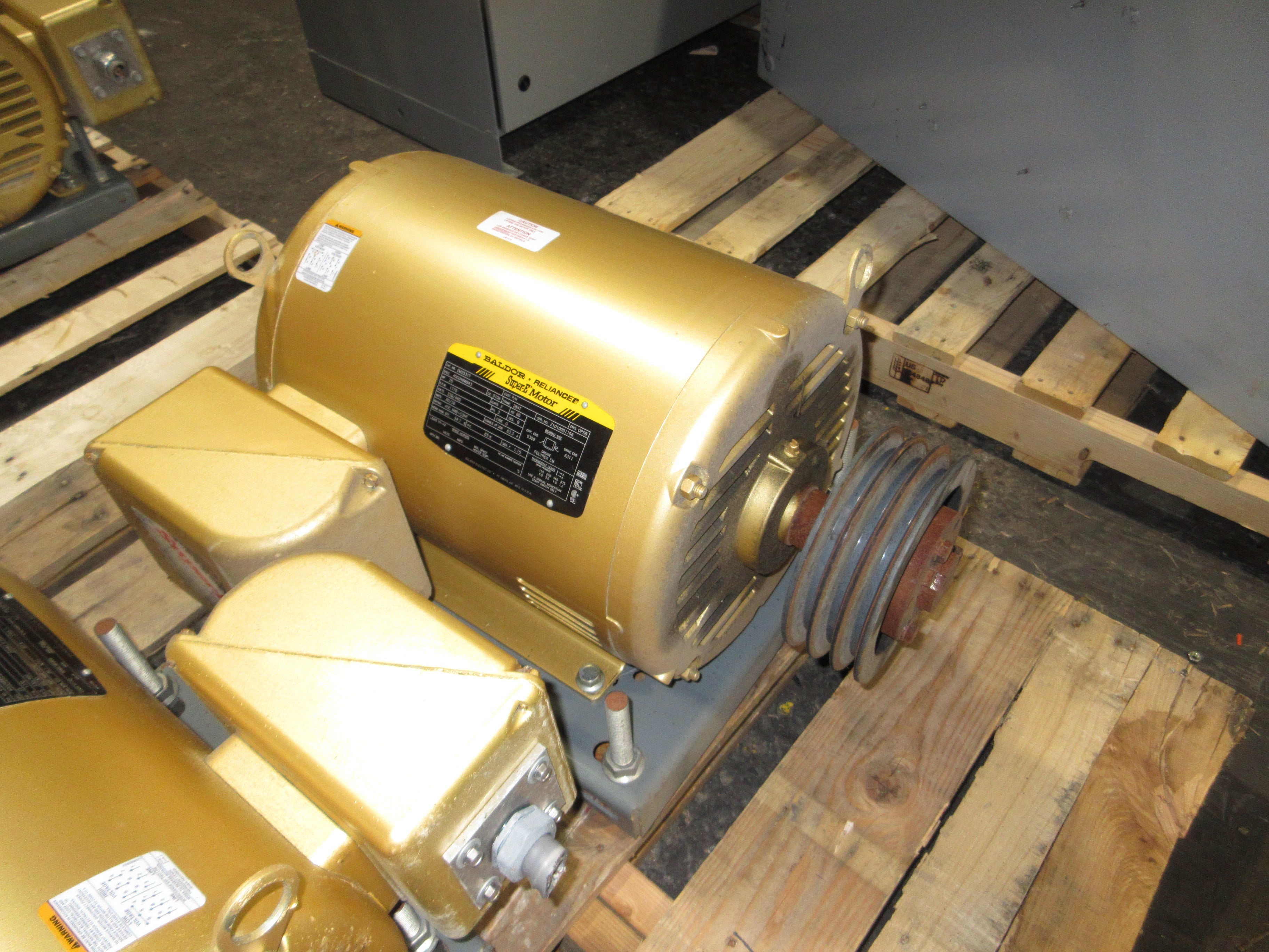 Baldor Motor EM2531T 25HP 1800 RPM 230/460V 60/30A 60Hz 3Ph Used