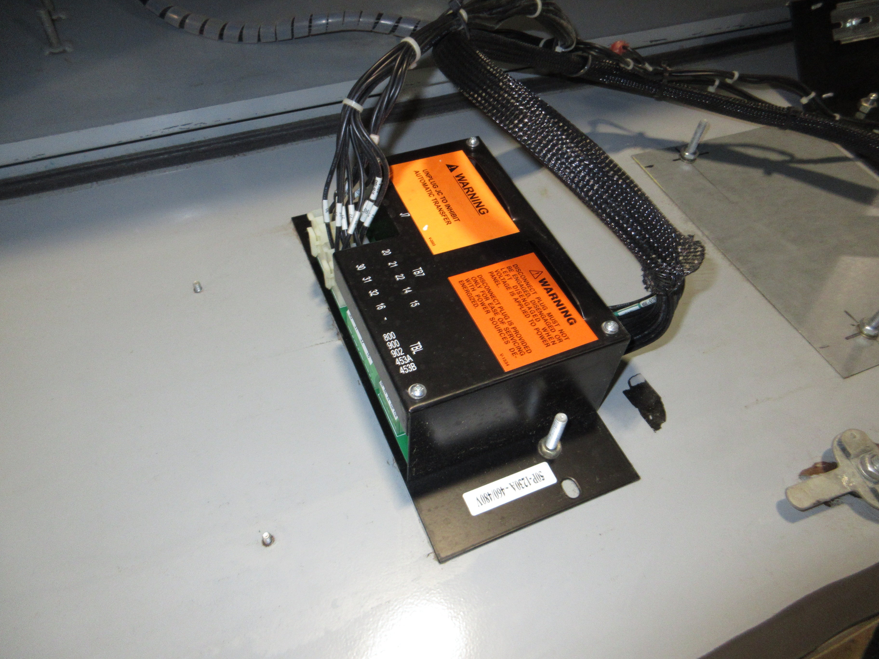 GE Zenith Automatic Transfer Switch ZG3SA0263N-07S603X 260A 277/480V 60Hz 3Ph