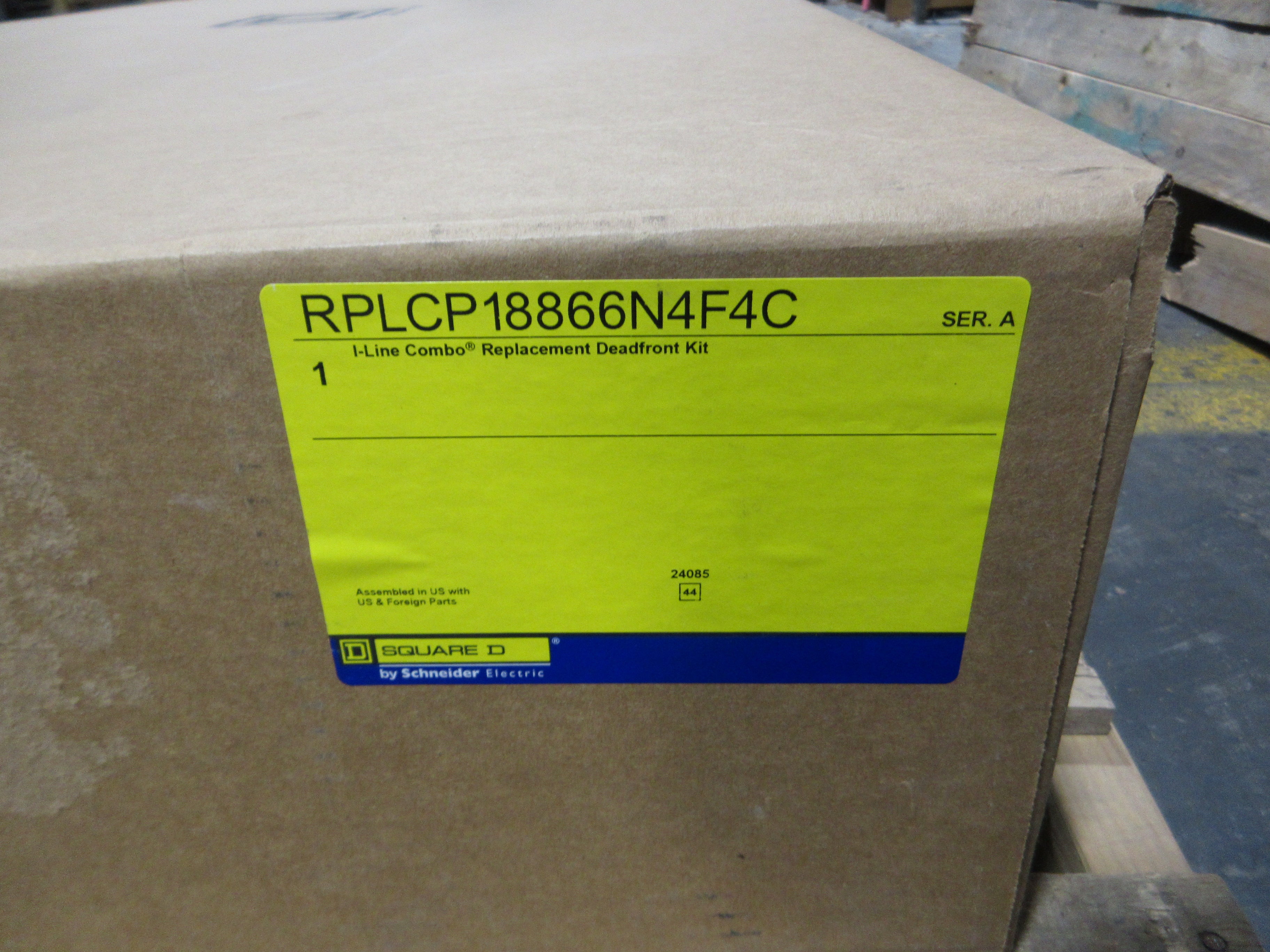 Square D I-Line Combo Replacement Deadfront Kit RPLCP18866N4F4C Ser. A New Surplus