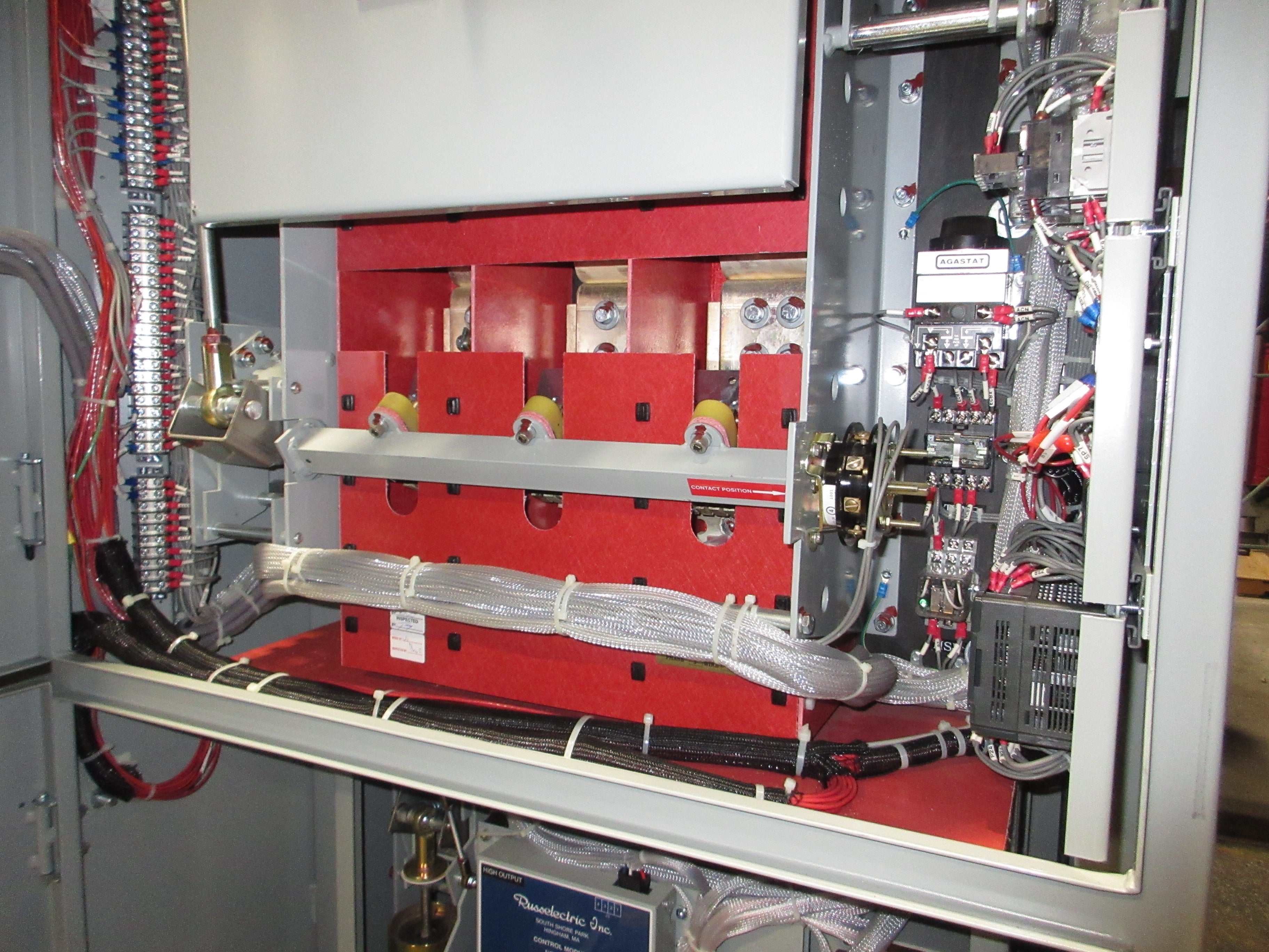 Russelectric Automatic Transfer Switch w/ Bypass RTBDLBCT-20003CEF 2000A 480V