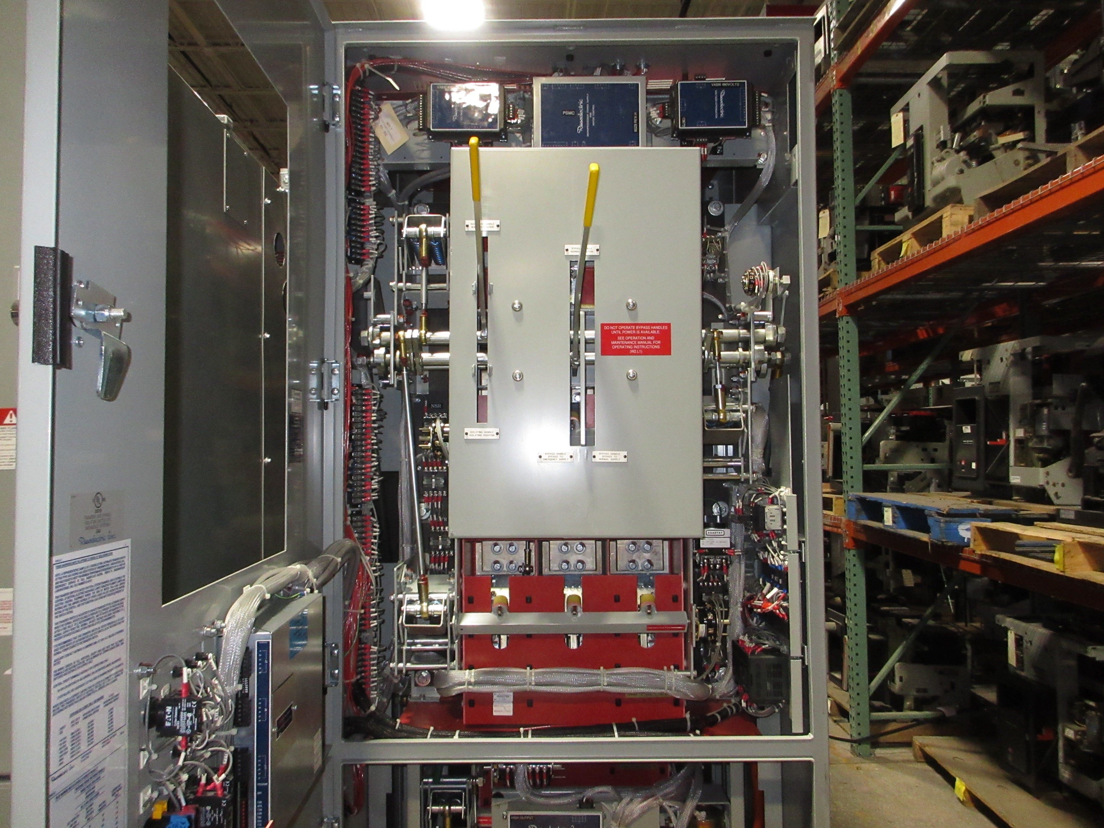 Russelectric Automatic Transfer Switch w/ Bypass RTBDLBCT-20003CEF 2000A 480V