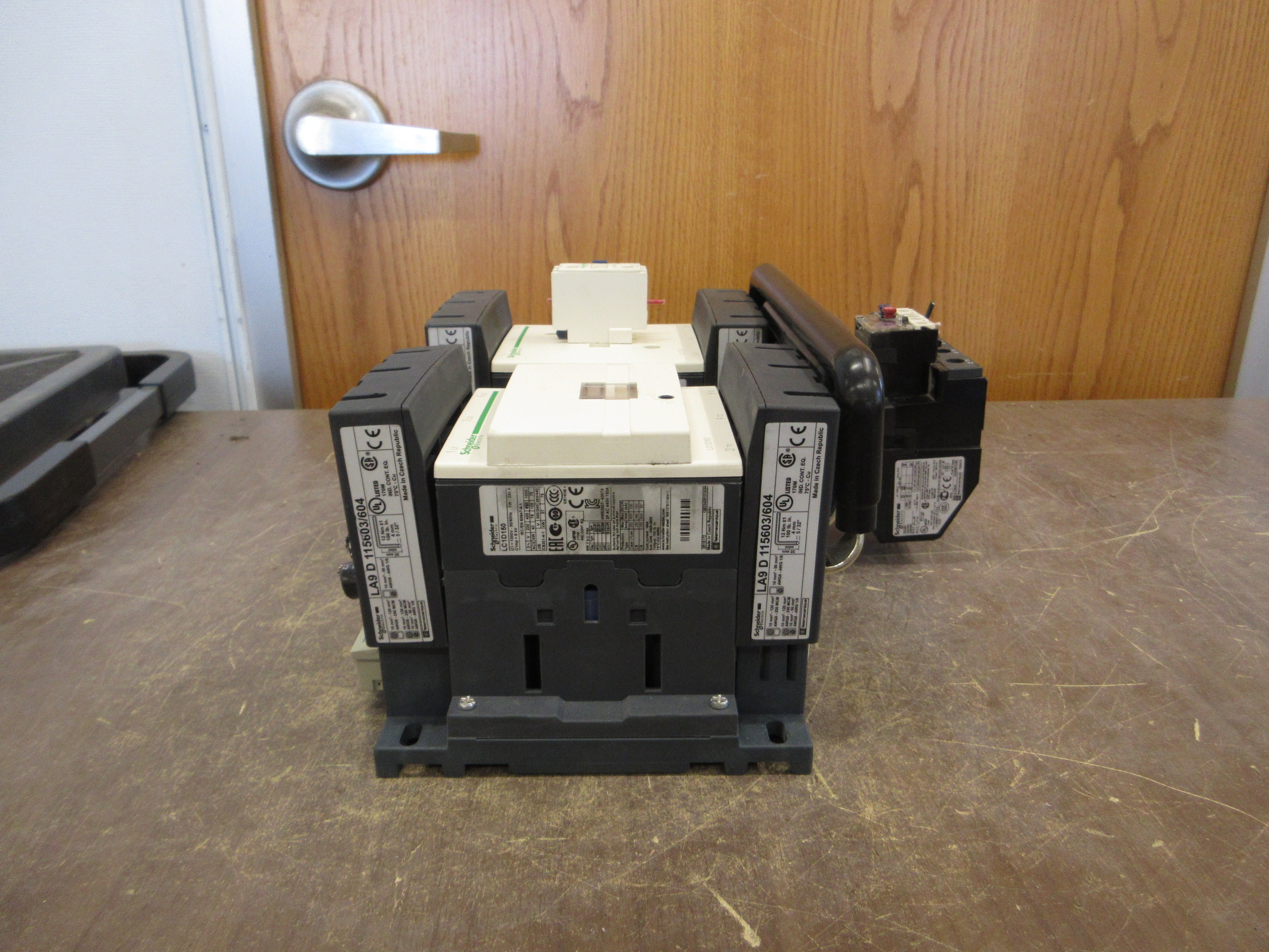 Schneider Electric Reversing Starter LC1D150/LRD4367 120V Coil Trip: 95-120A