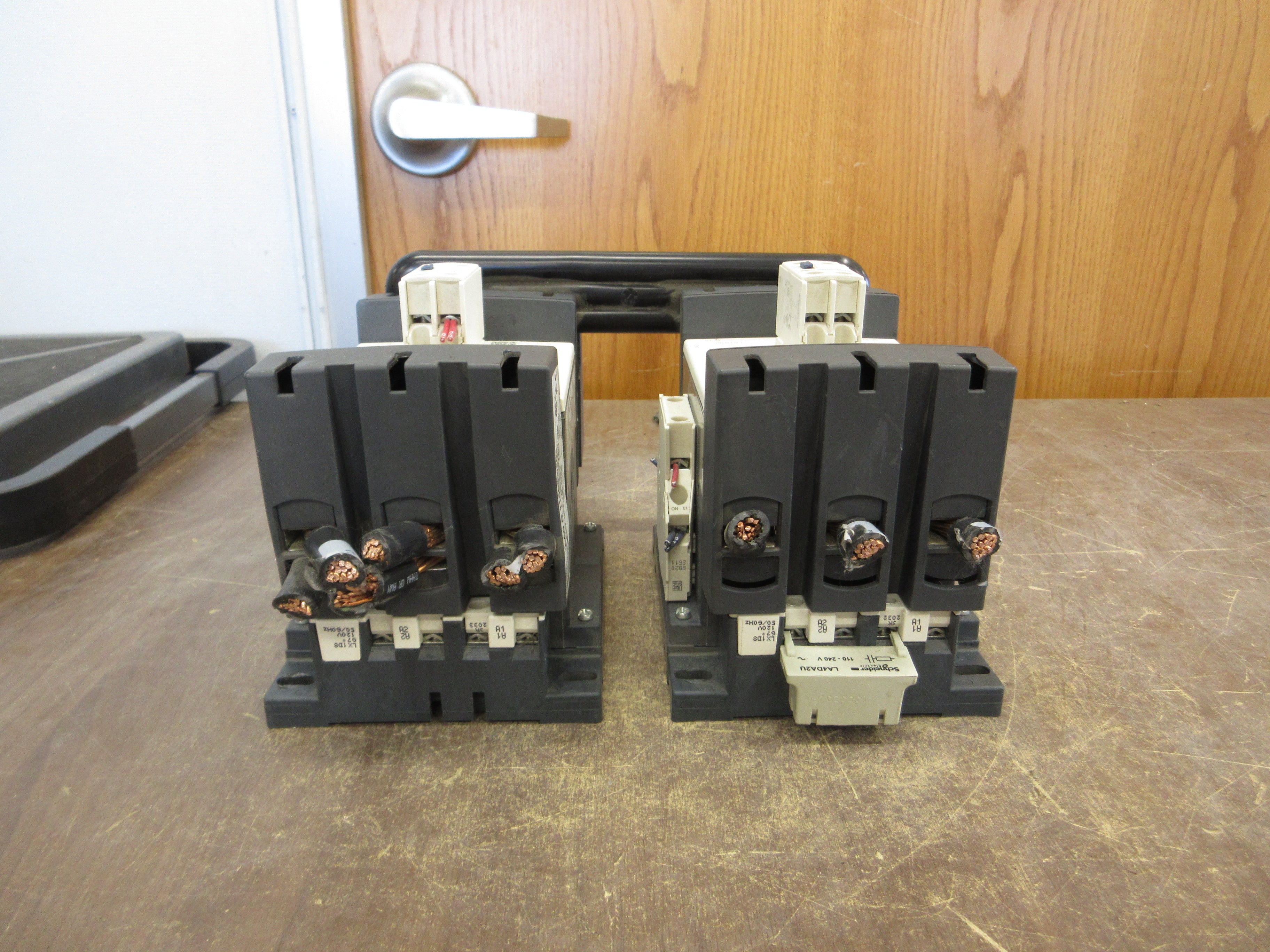 Schneider Electric Reversing Starter LC1D150/LRD4367 120V Coil Trip: 95-120A