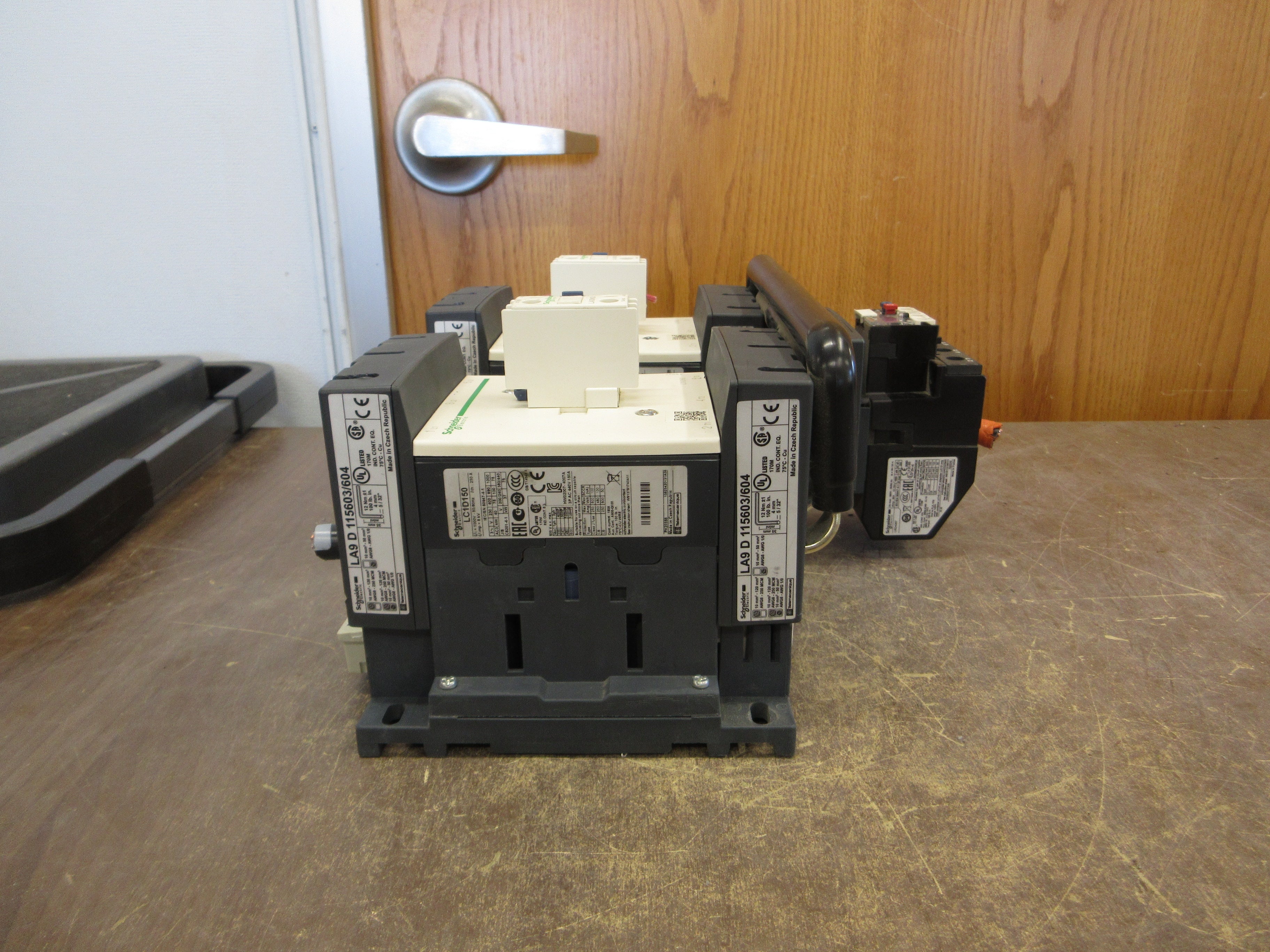 Schneider Electric Reversing Starter LC1D150/LRD4367 120V Coil Trip: 95-120A