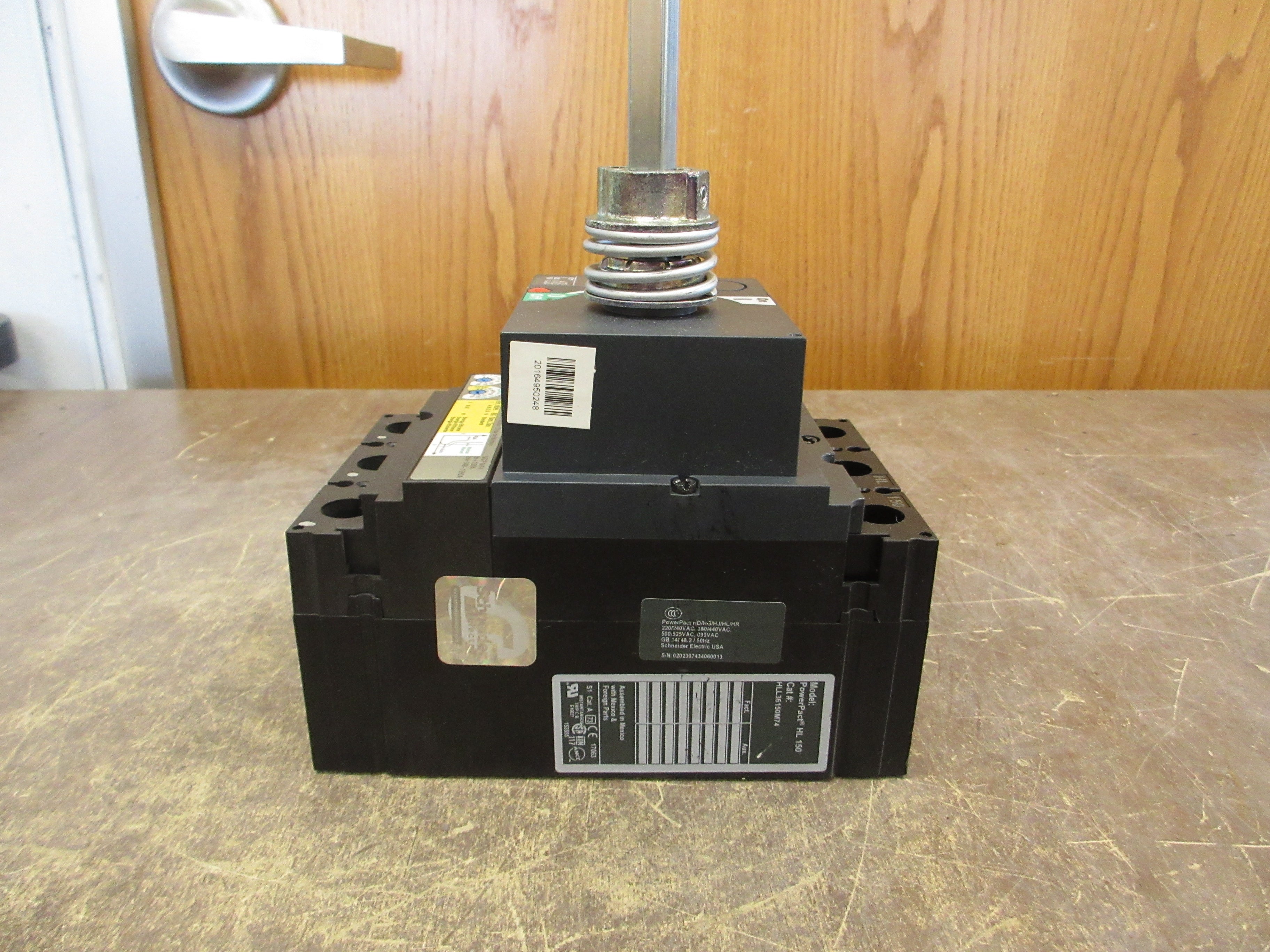 Square D Motor Protector H1136150M74 Trip: 58-130A 600V 3P Used