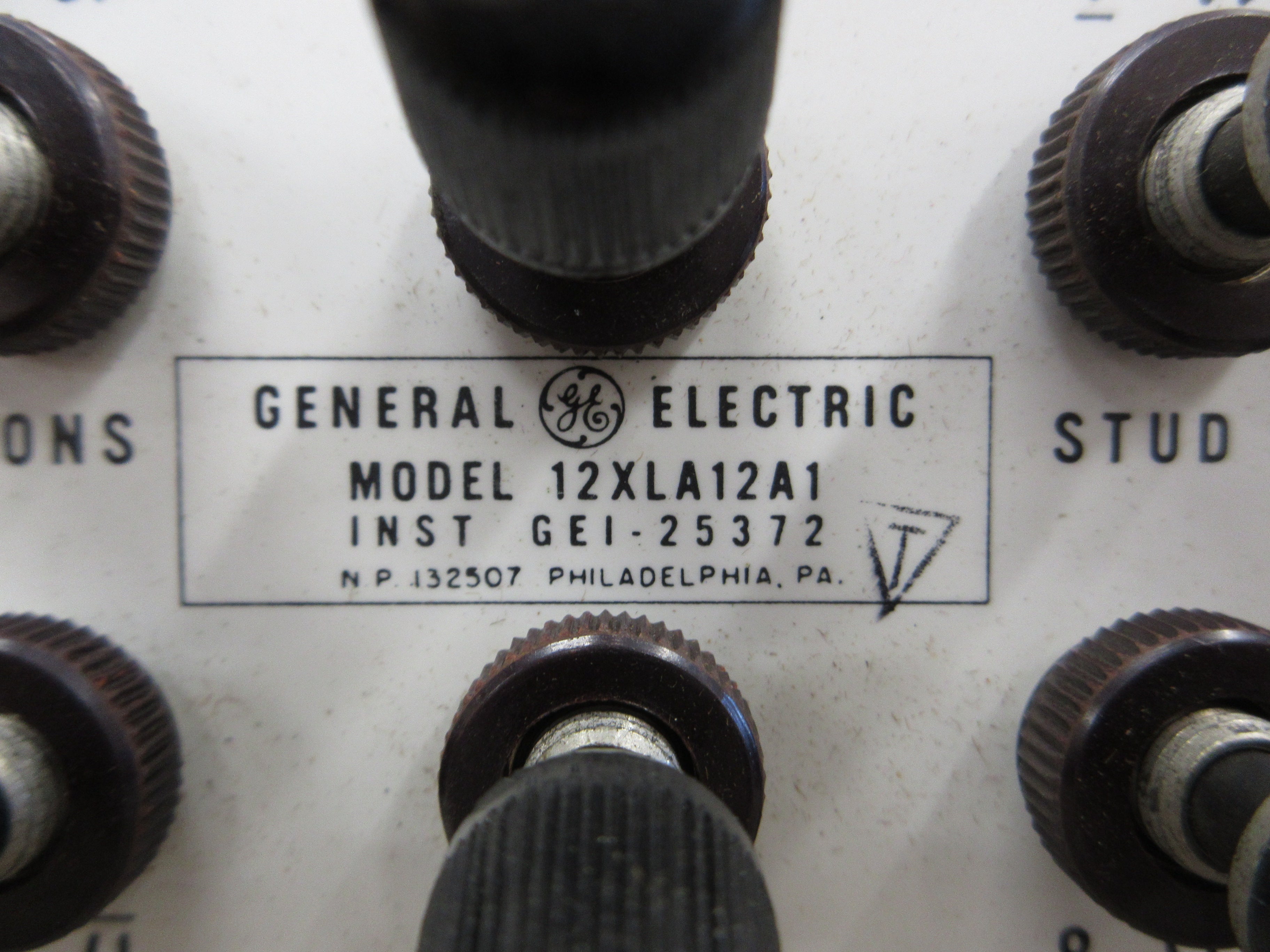 GE Relay Test Plug 12XLA12A1 New Surplus