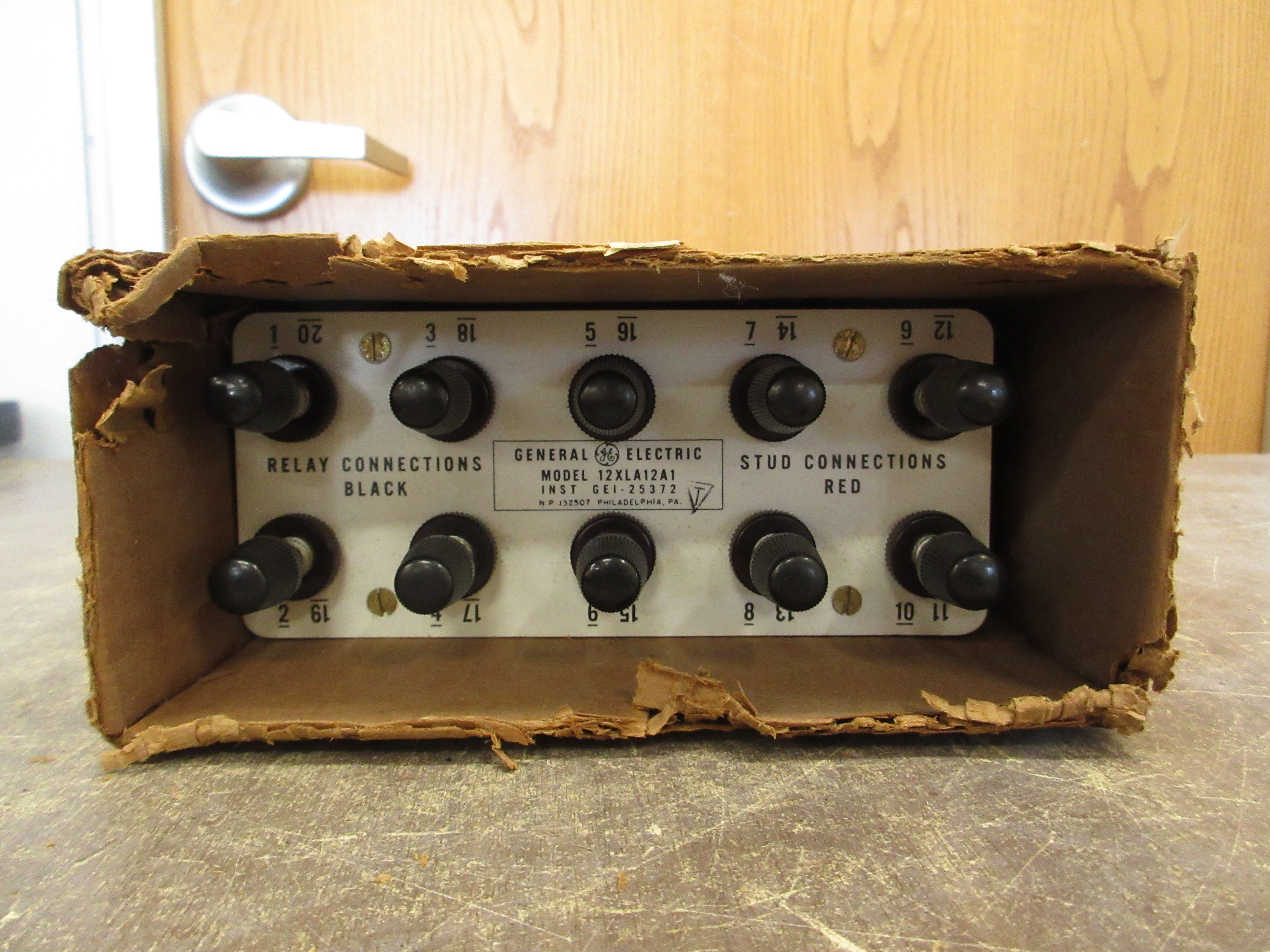 GE Relay Test Plug 12XLA12A1 New Surplus