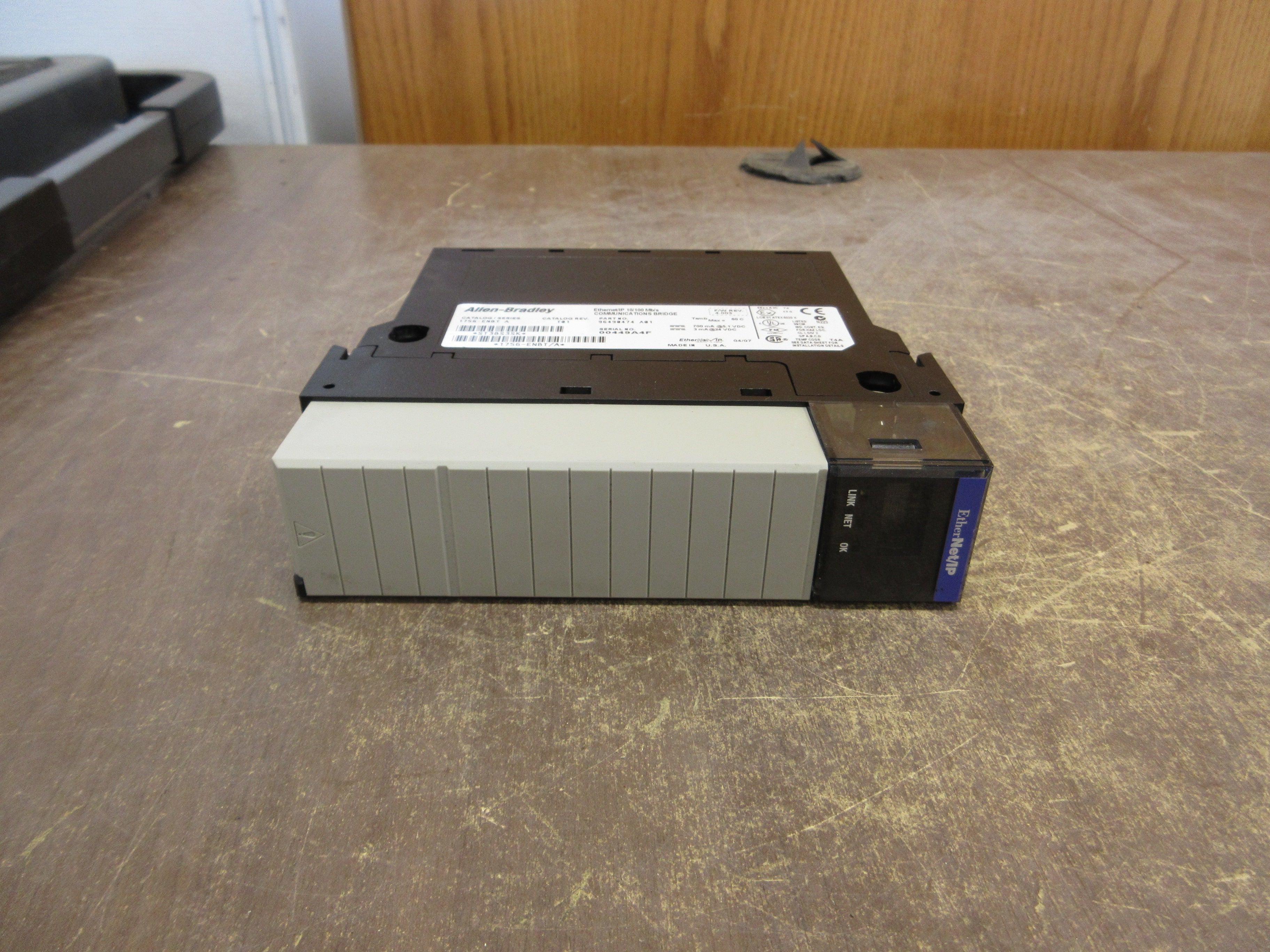 Allen-Bradley Ethernet/IP Comm. Bridge Module 1756-ENBT Ser. A F/W Rev: 4.003