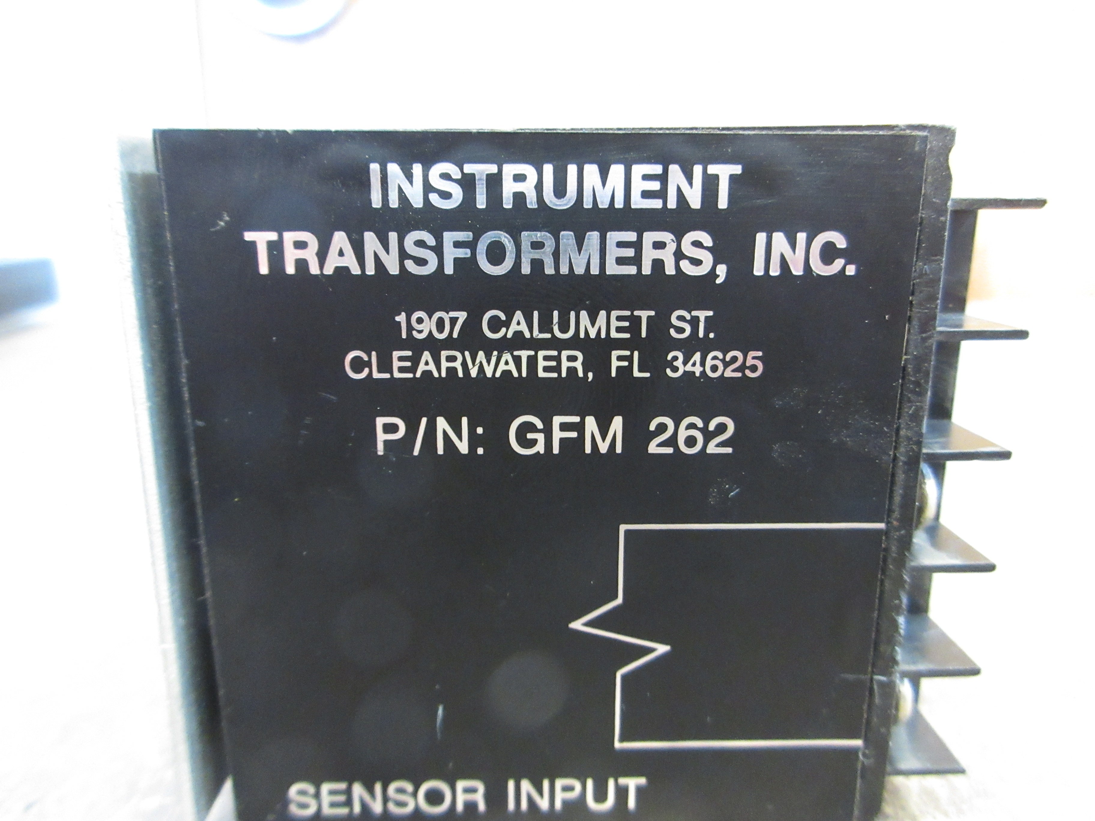 Instrument Transformers Ground Fault Relay GFM 262 Used