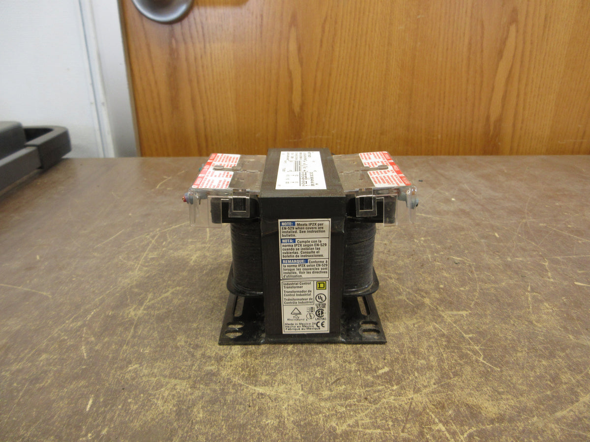 Square D Transformer 9070T150D1 0.15KVA Pri: 240/480V Sec: 120V 50/60Hz Used