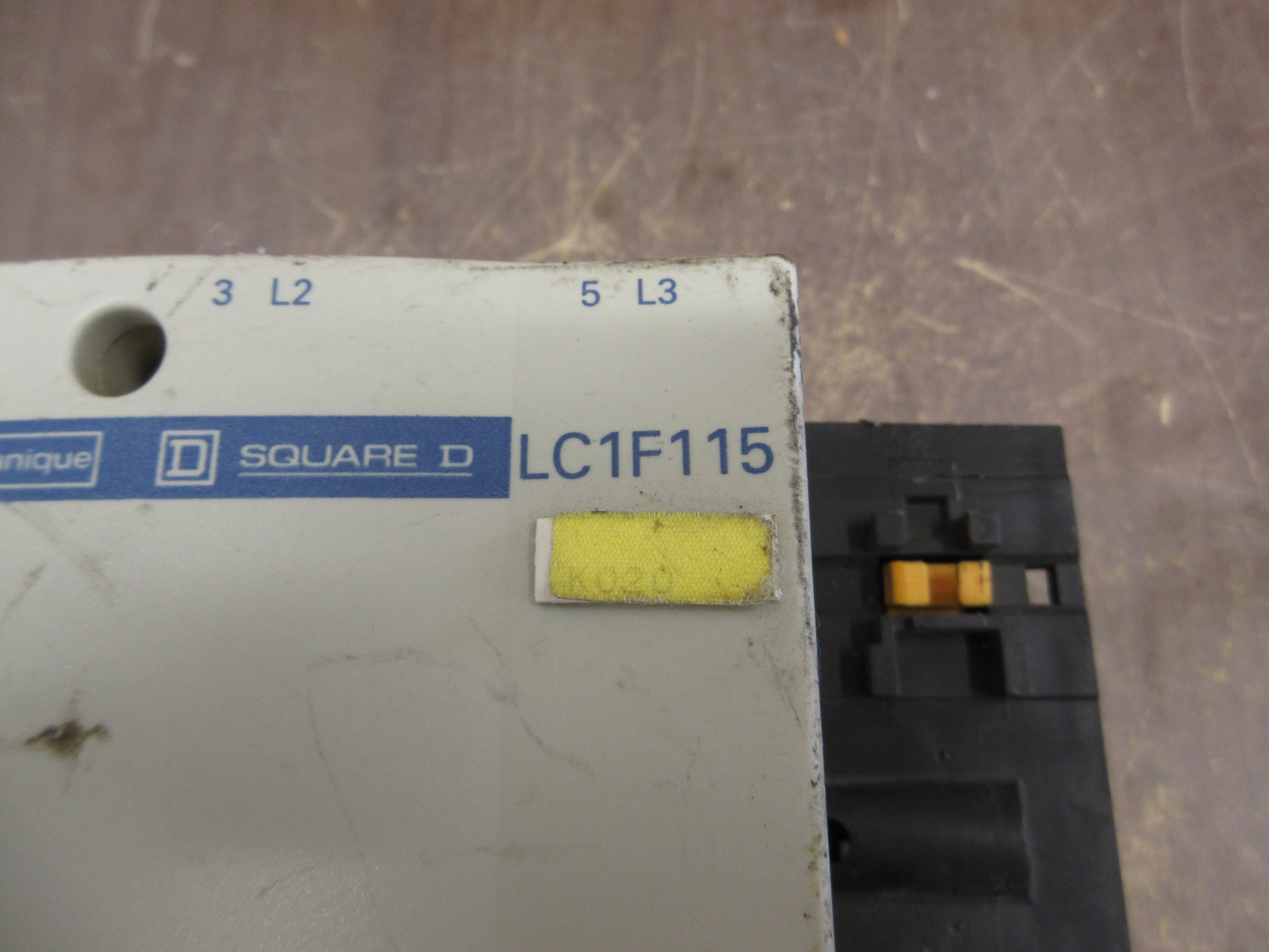 Telemecanique Contactor LC1F115 265/277V Coil 175A 600V Used