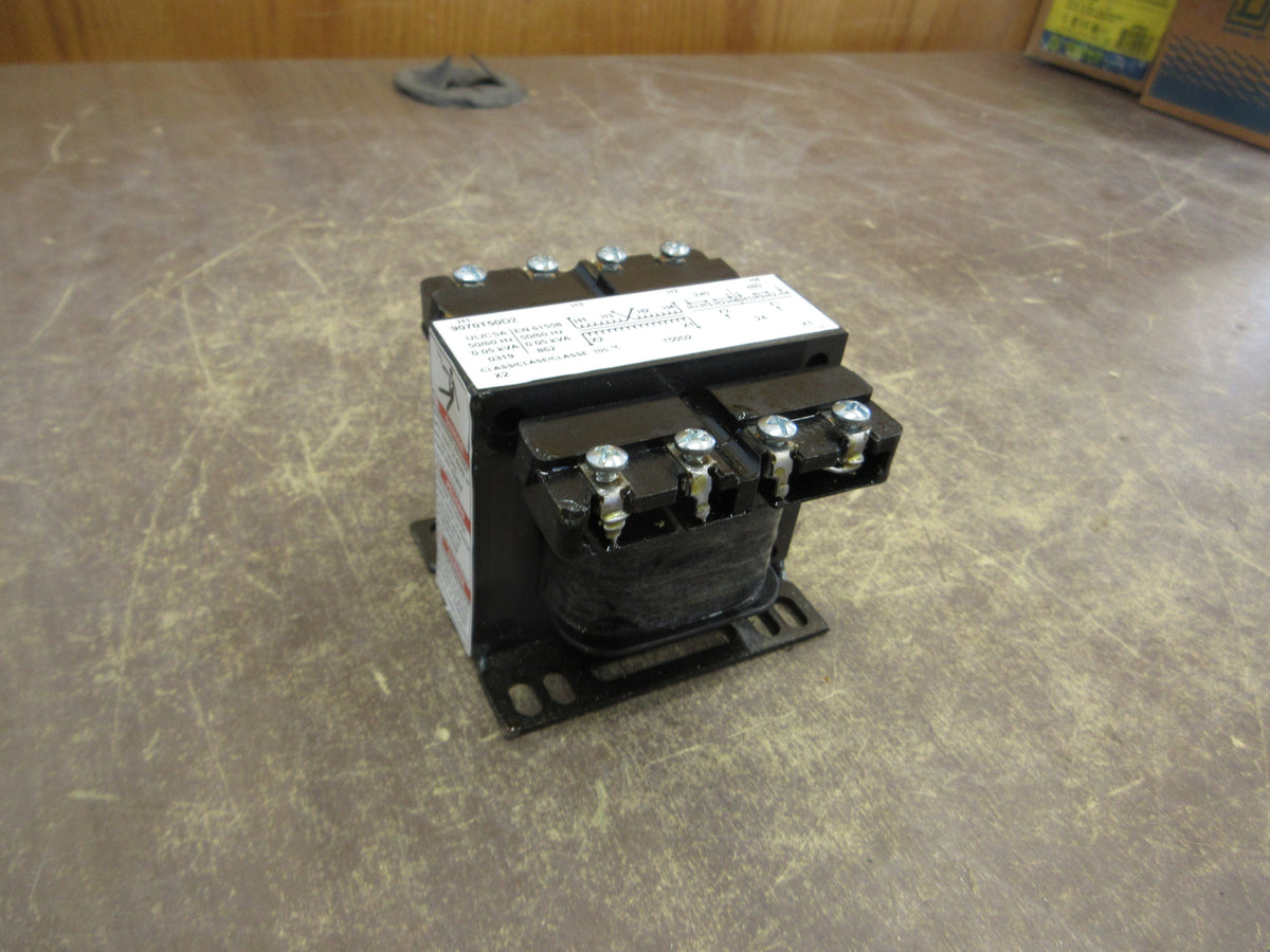 Square D Control Transformer 9070T50D2 0.05kVA Pri: 240/480V Sec: 24V 1Ph
