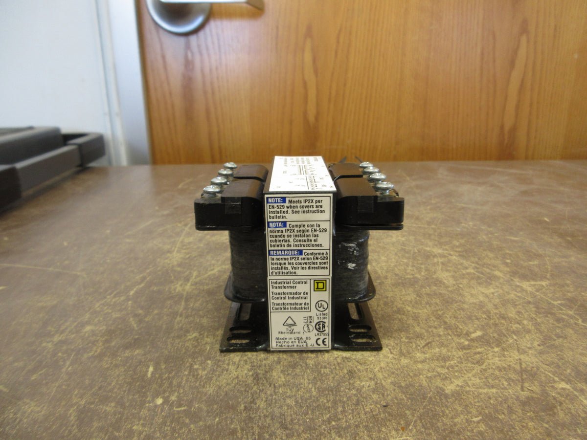 Square D Control Transformer 9070T50D2 0.05kVA Pri: 240/480V Sec: 24V 1Ph