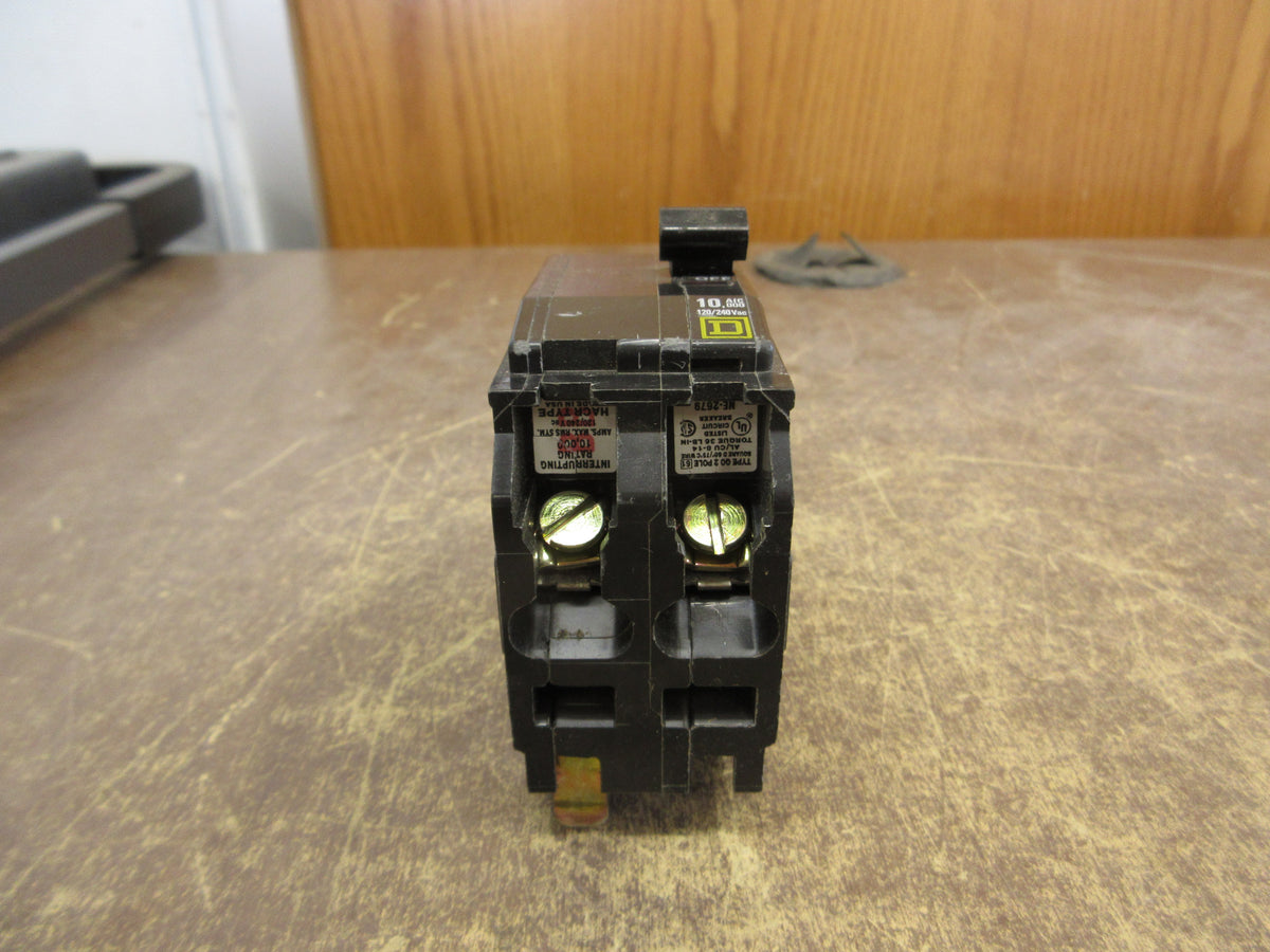 Square D Clip-On Circuit Breaker QO220 20A 120/240V 2P *Lot of 2* Used