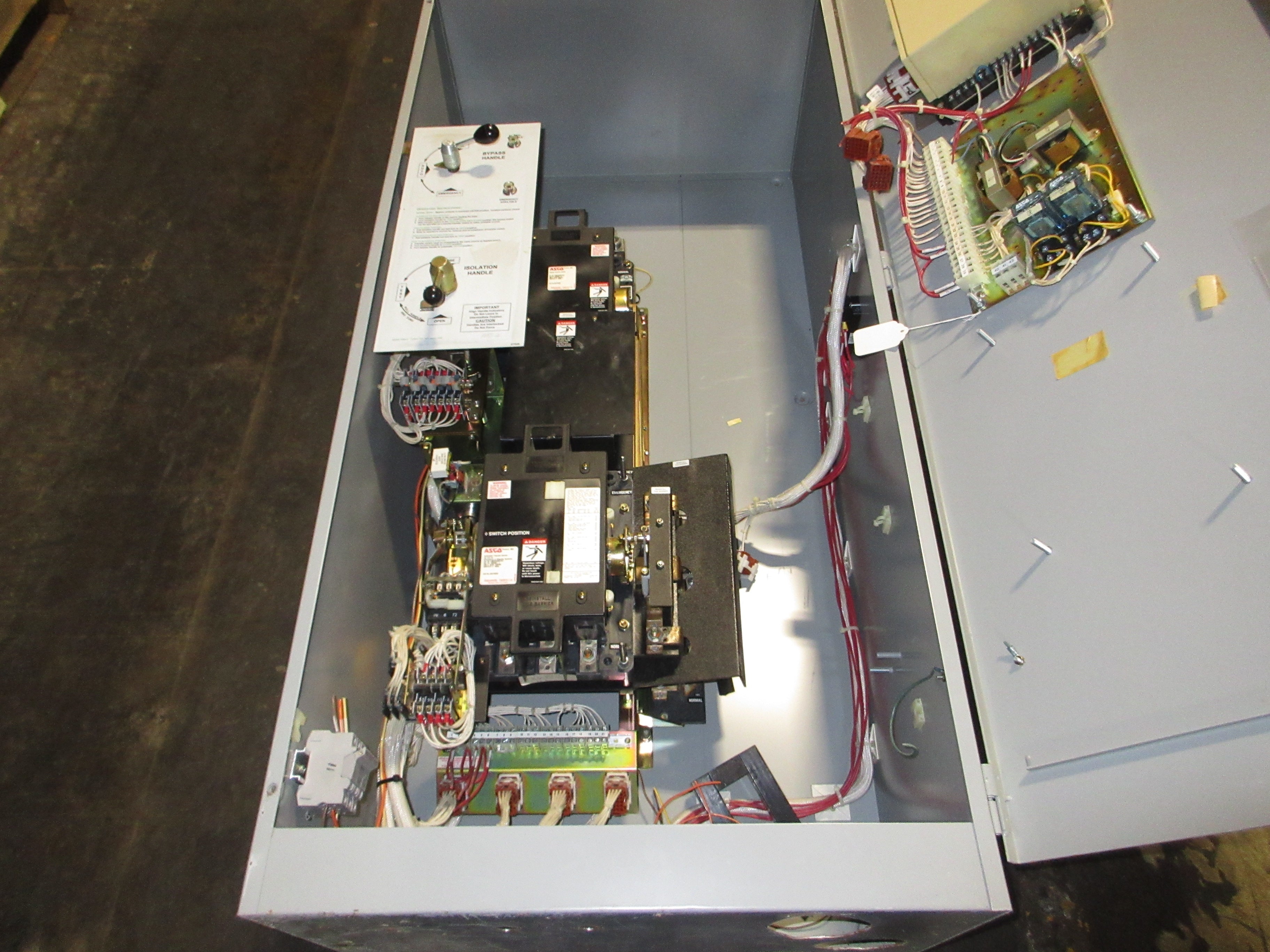 Asco 962 Series Automatic Transfer Switch w/ Bypass E962340097XC 400A 480Y/277V