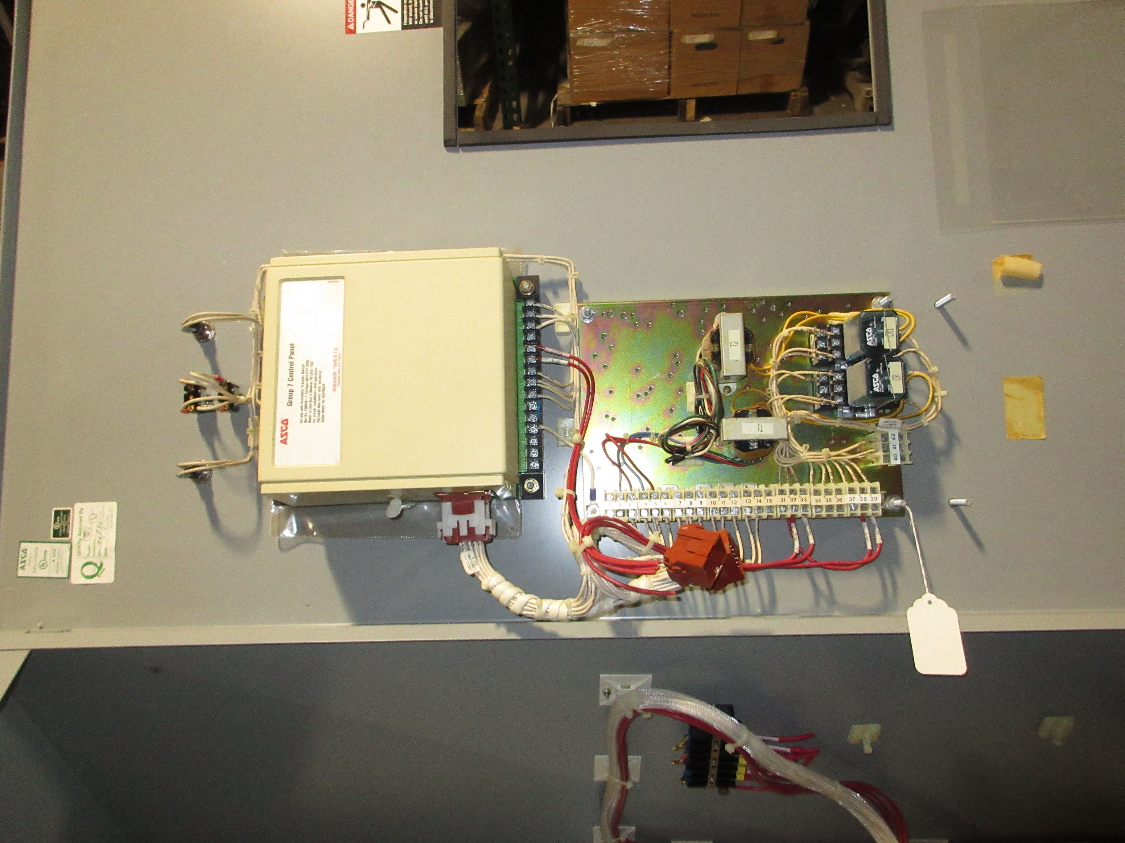 Asco 962 Series Automatic Transfer Switch w/ Bypass E962340097XC 400A 480Y/277V
