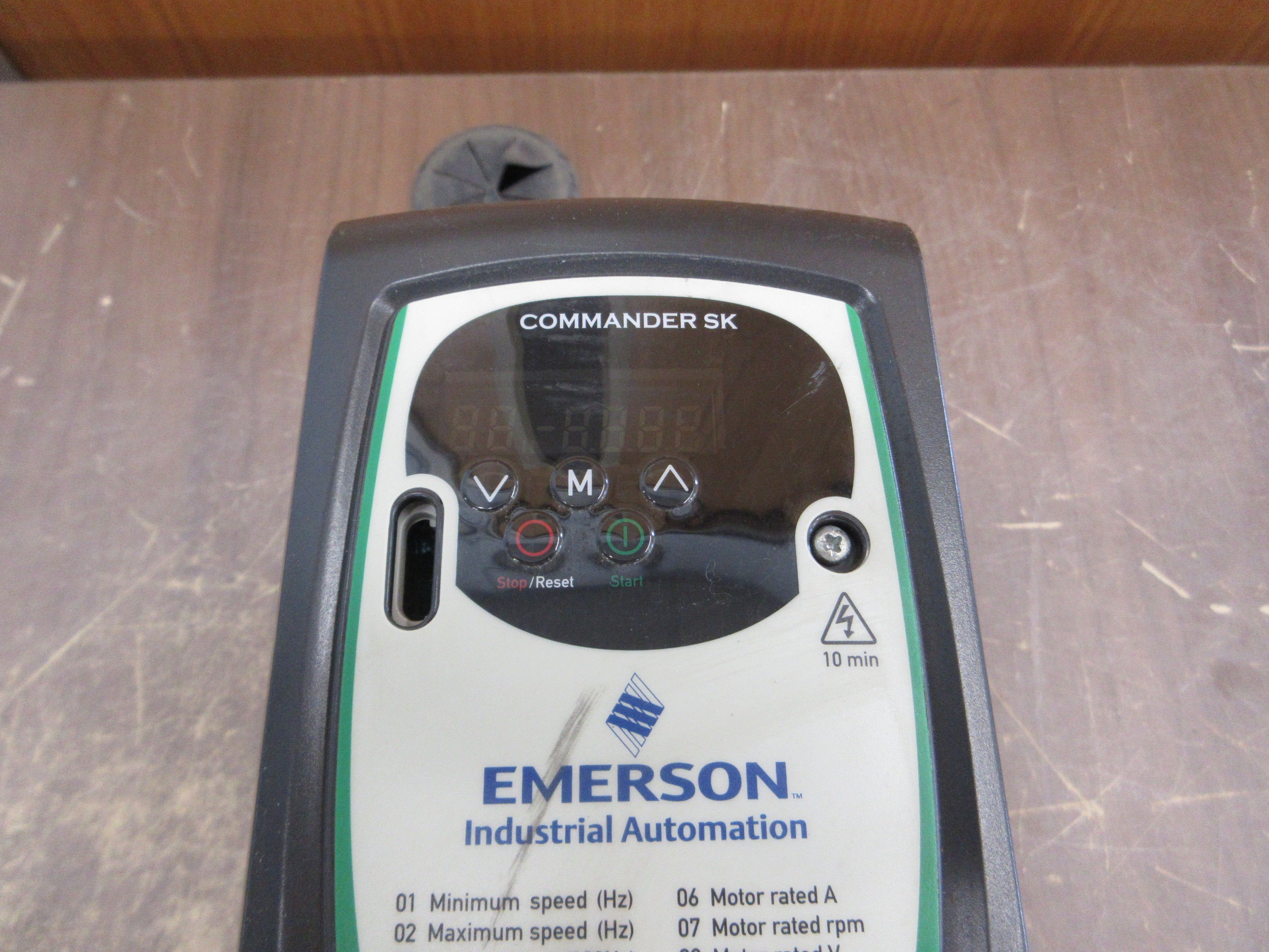 Emerson Control Techniques AC Drive SKD3400750 10HP 3Ph Used