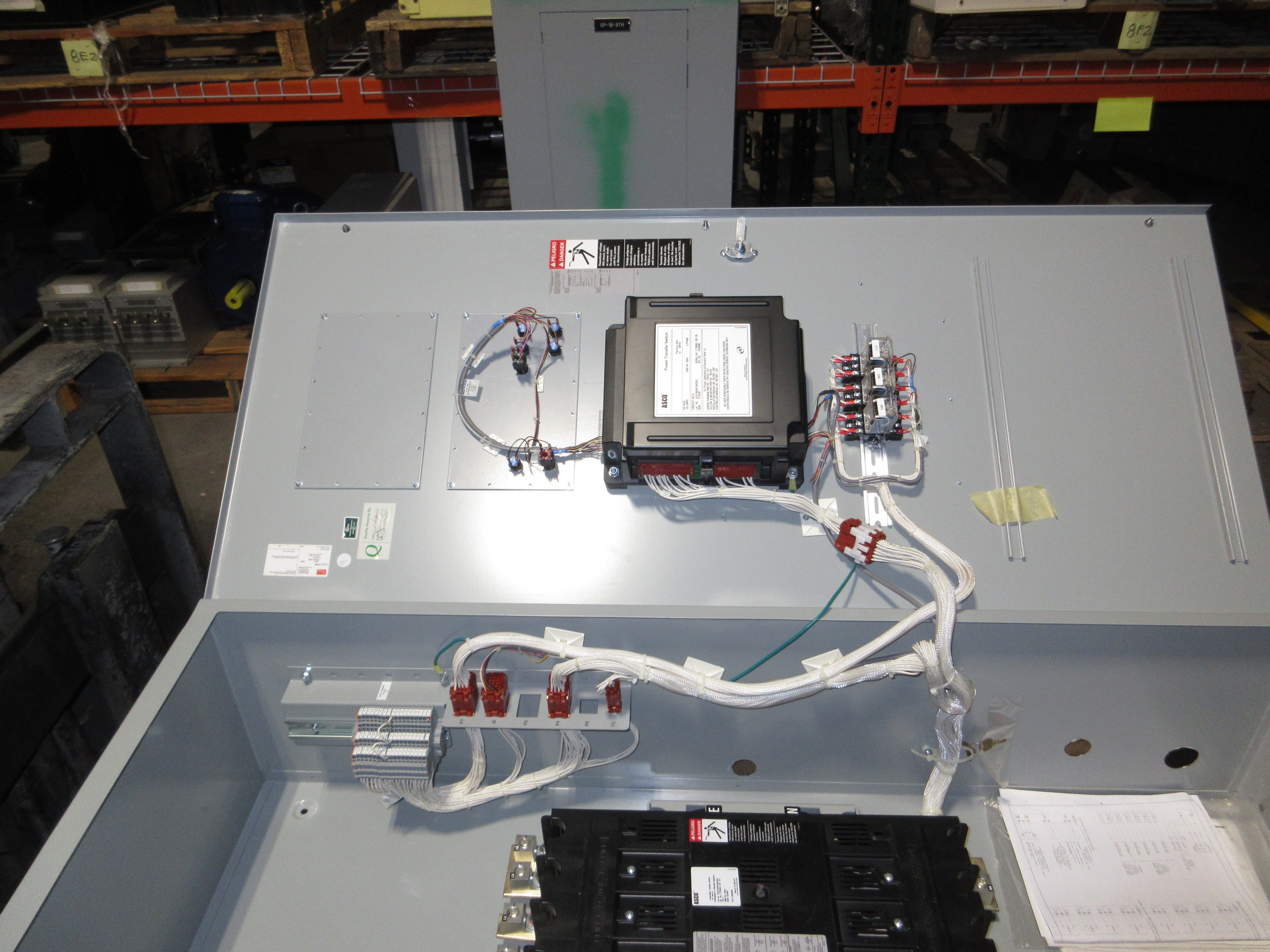 Asco 7000 Series Automatic Transfer Switch J07ATSA30150C5XC 150A 208V 3Ph Used