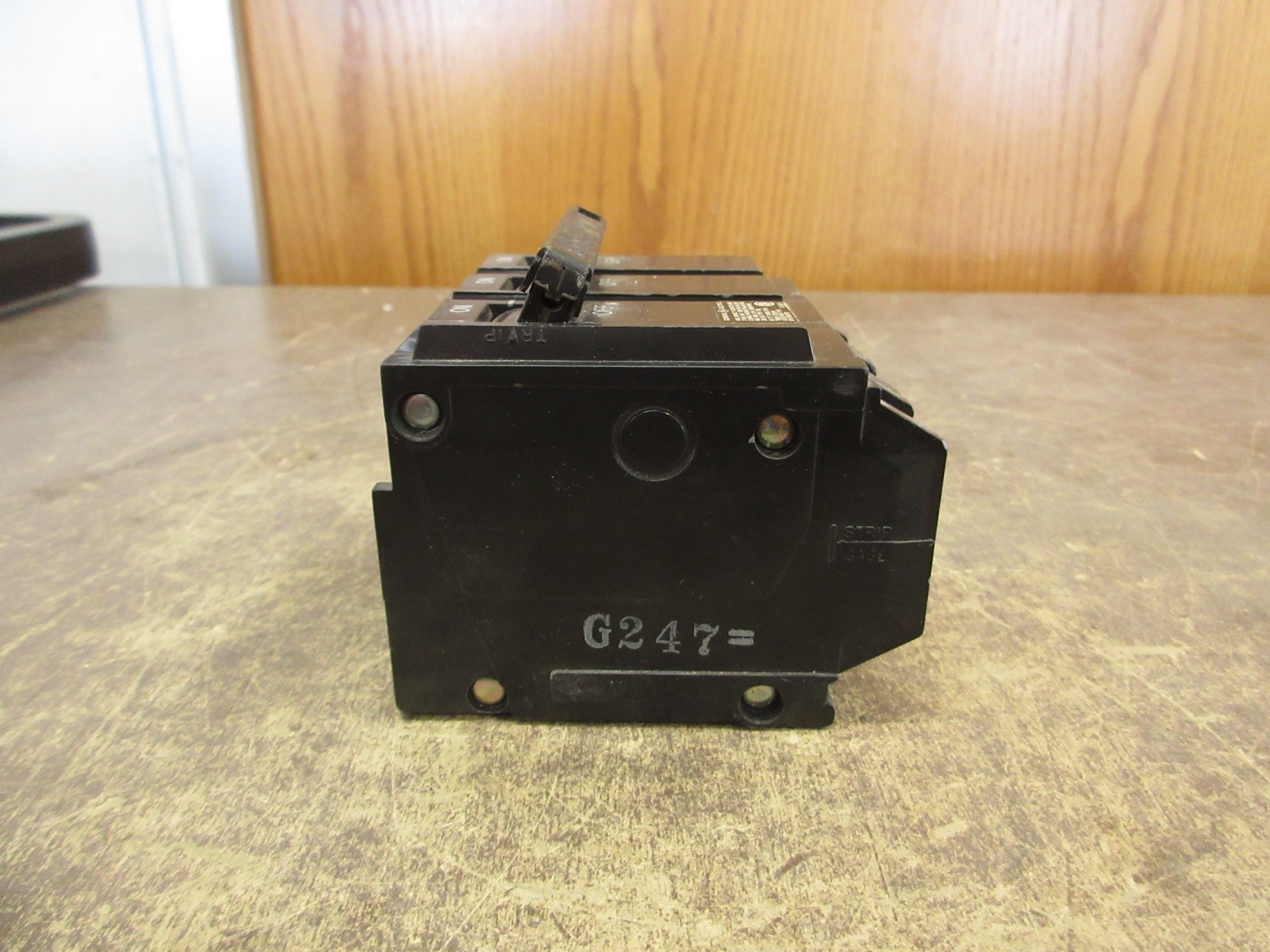 GE Clip-On Circuit Breaker THQL32030 30A 240V 3P Used