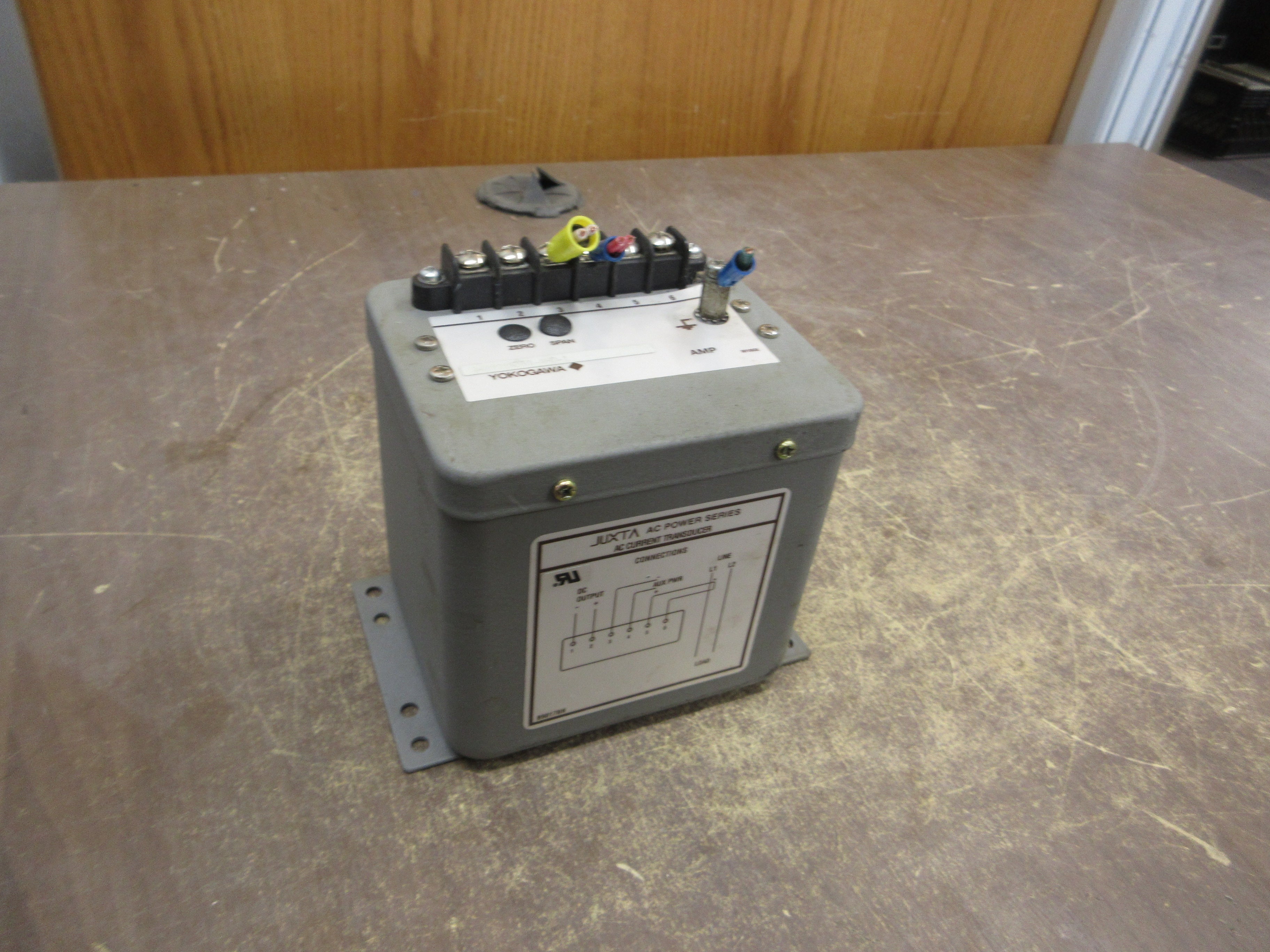 Yokogawa Juxta AC Current Transducer 248921-380-AHD-1 Input: 0-5A AC Used
