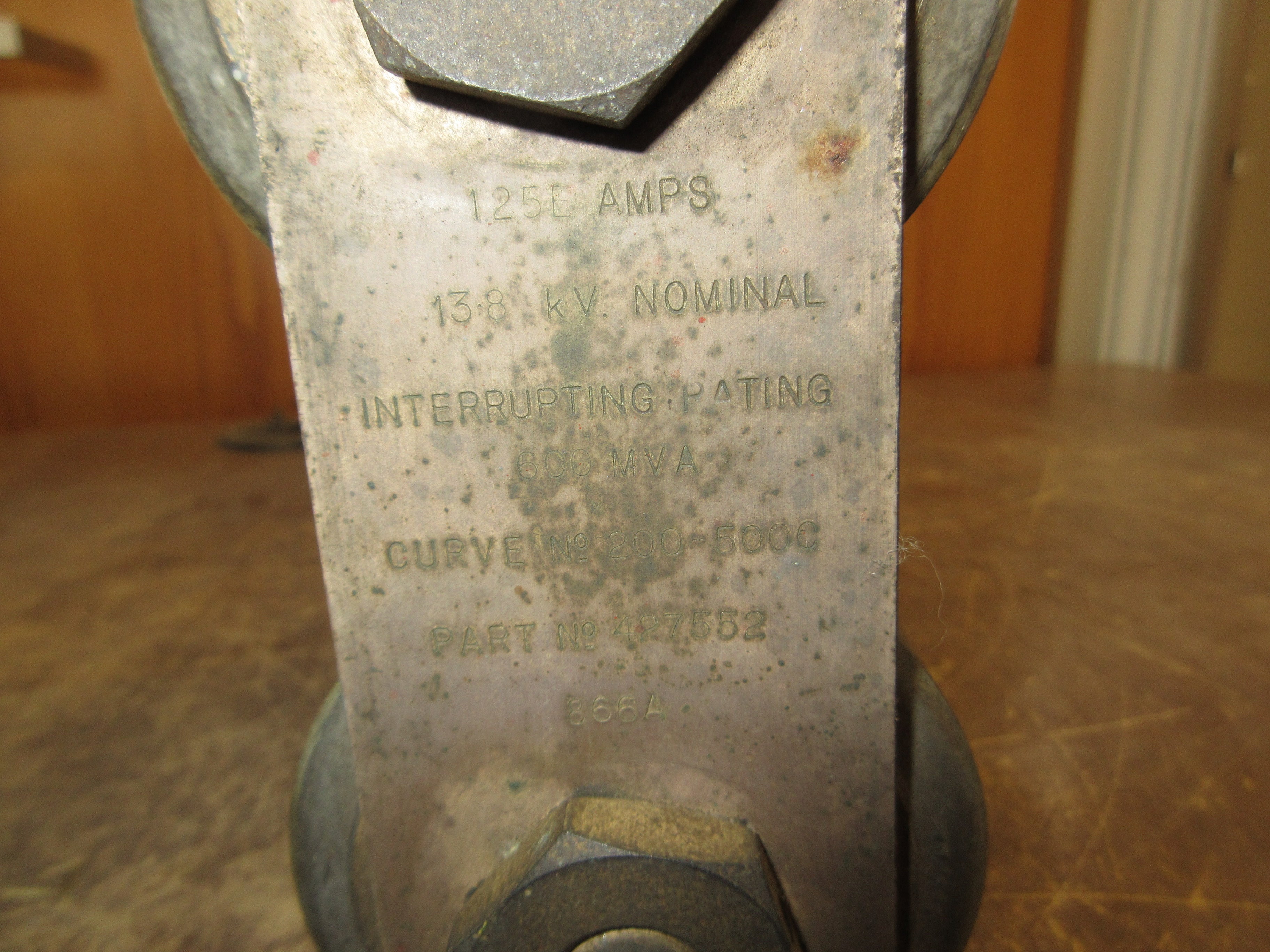 ITE Fuse 427552 125E 13.8kV Used