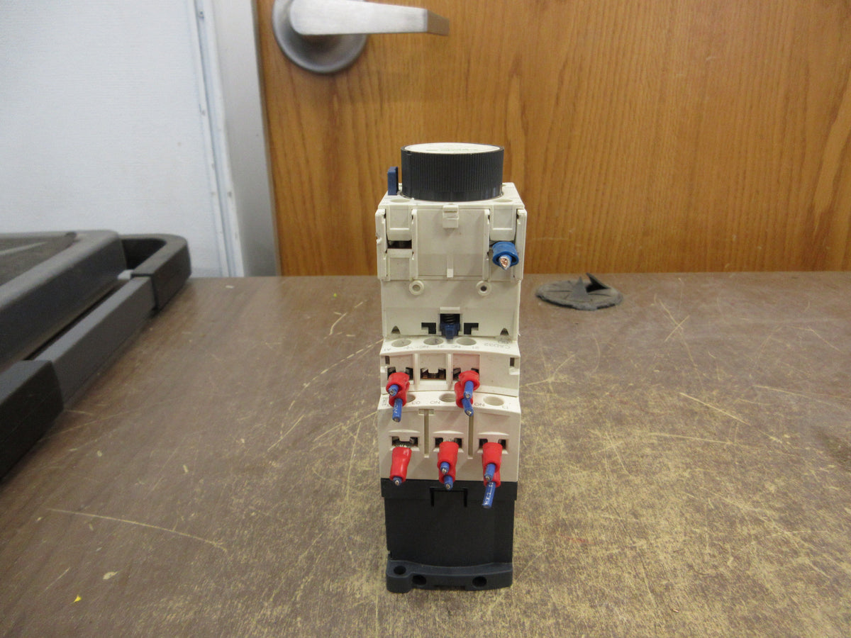 Schneider Electric Time Delay Relay LADR2 CAD32BD 24VDC Coil Range: 0.1-30s Used