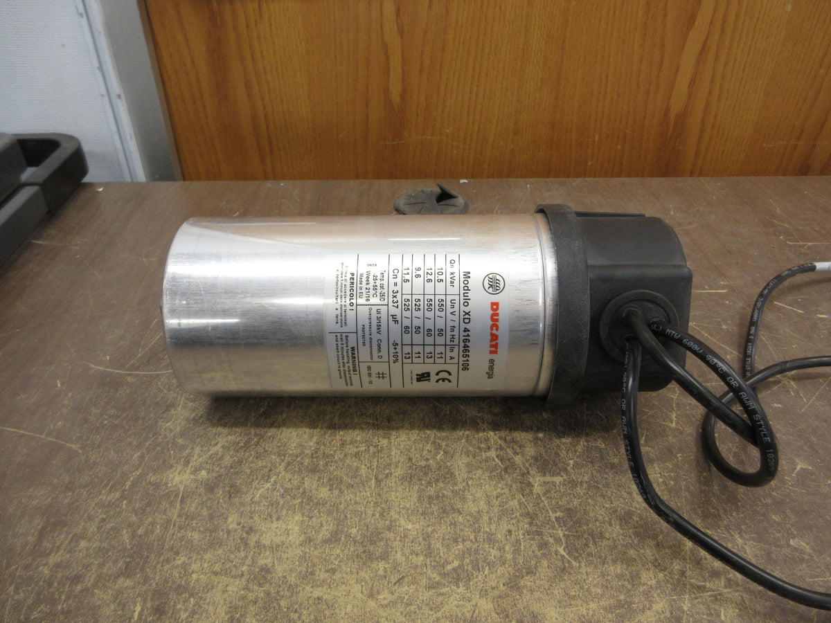 Ducati Module XD Capacitor 416465106 3x37 uF 525/550V Used