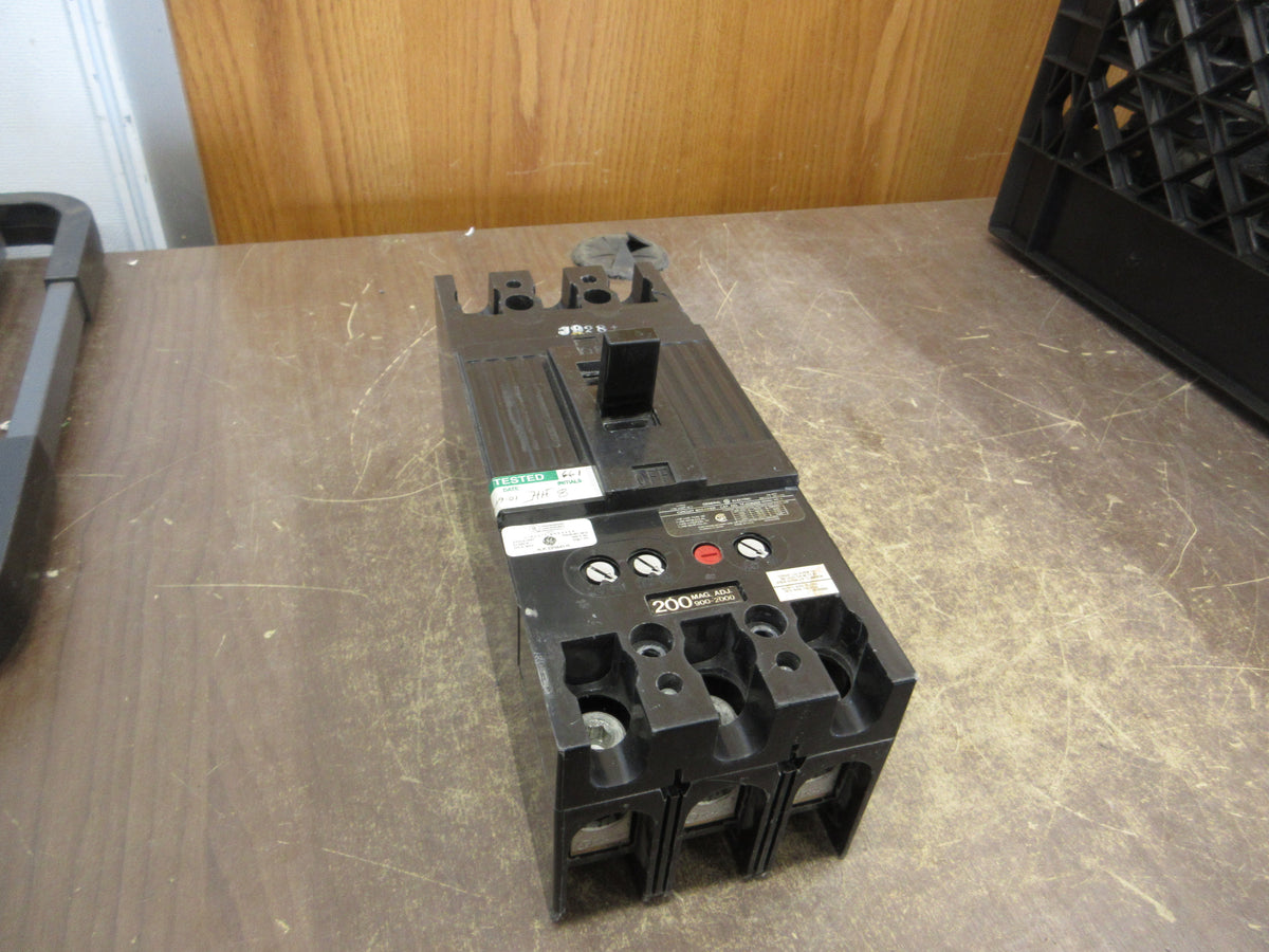 GE Circuit Breaker TFJ236200 Mod. 5 200A 600V Used