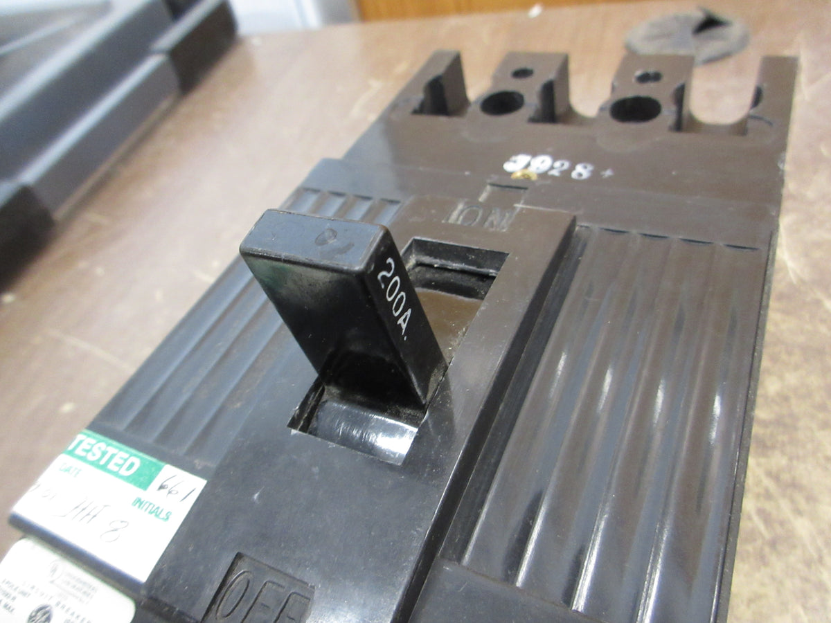 GE Circuit Breaker TFJ236200 Mod. 5 200A 600V Used